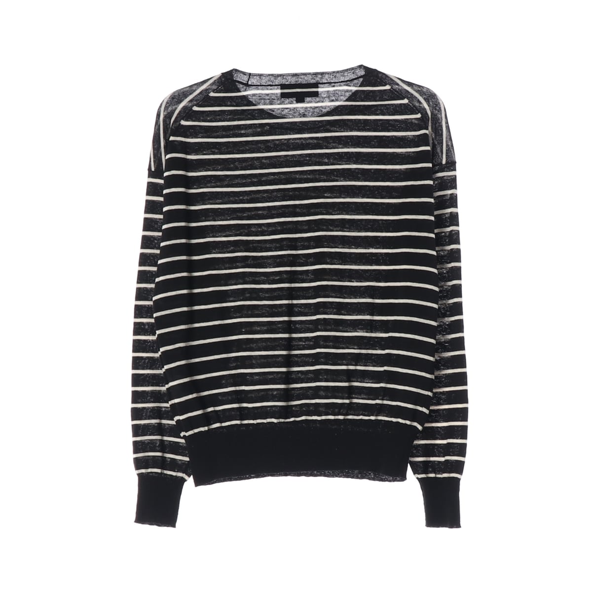 디케이엔와이 DKNY 24SS 린넨 코튼 스트라이프 니트  상세 이미지 2
