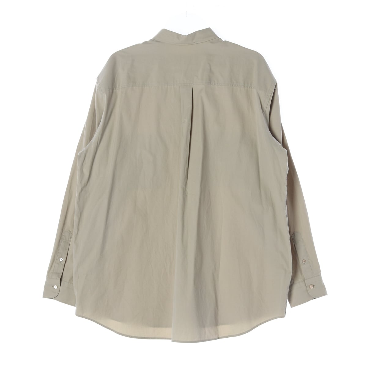 브라운야드 23SS 오버핏 아웃 포켓 유틸리티 셔츠 라이트베이지 상세 이미지 2