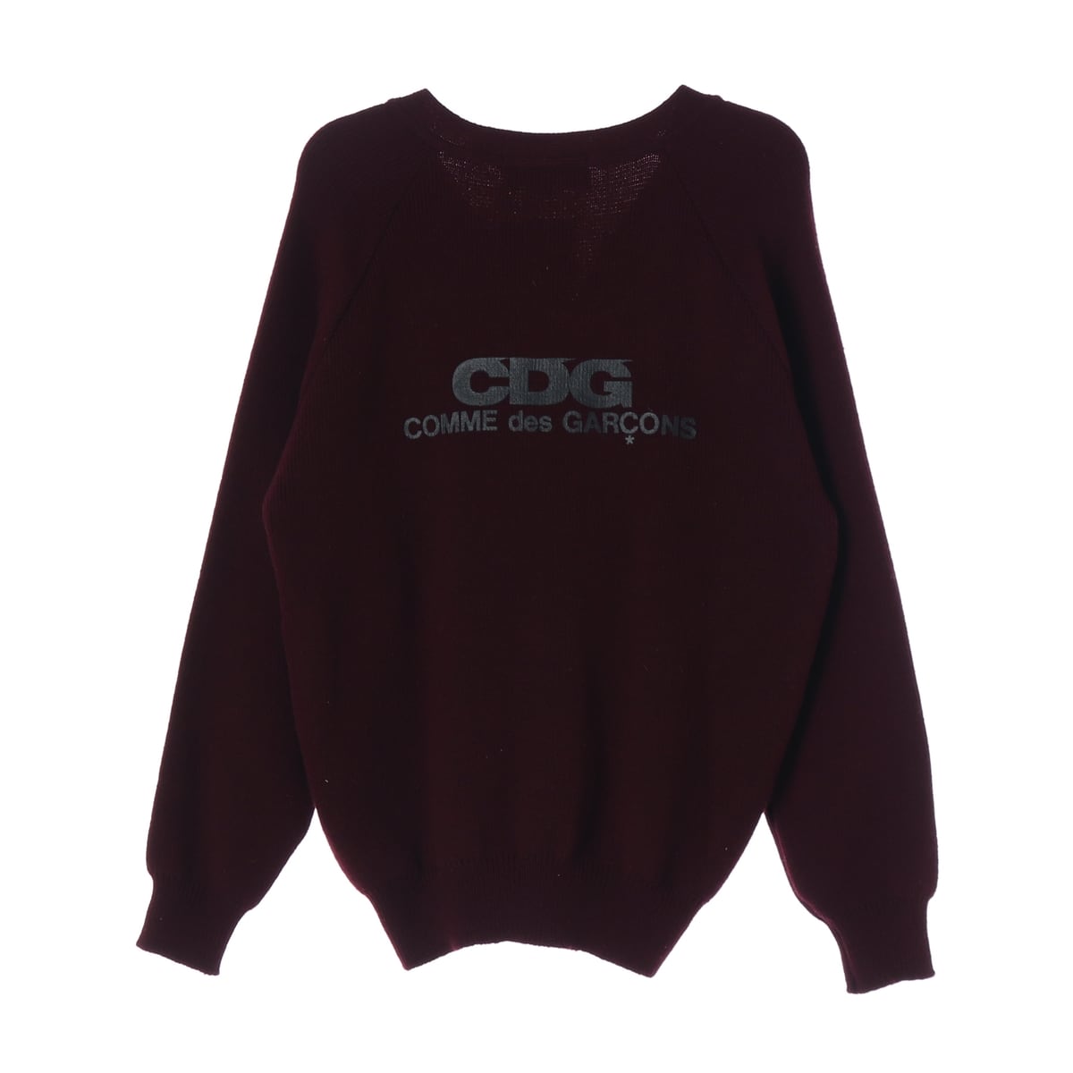 (새상품) 꼼데가르송 23FW CDG 백로고 브이넥 가디건 상세 이미지 2