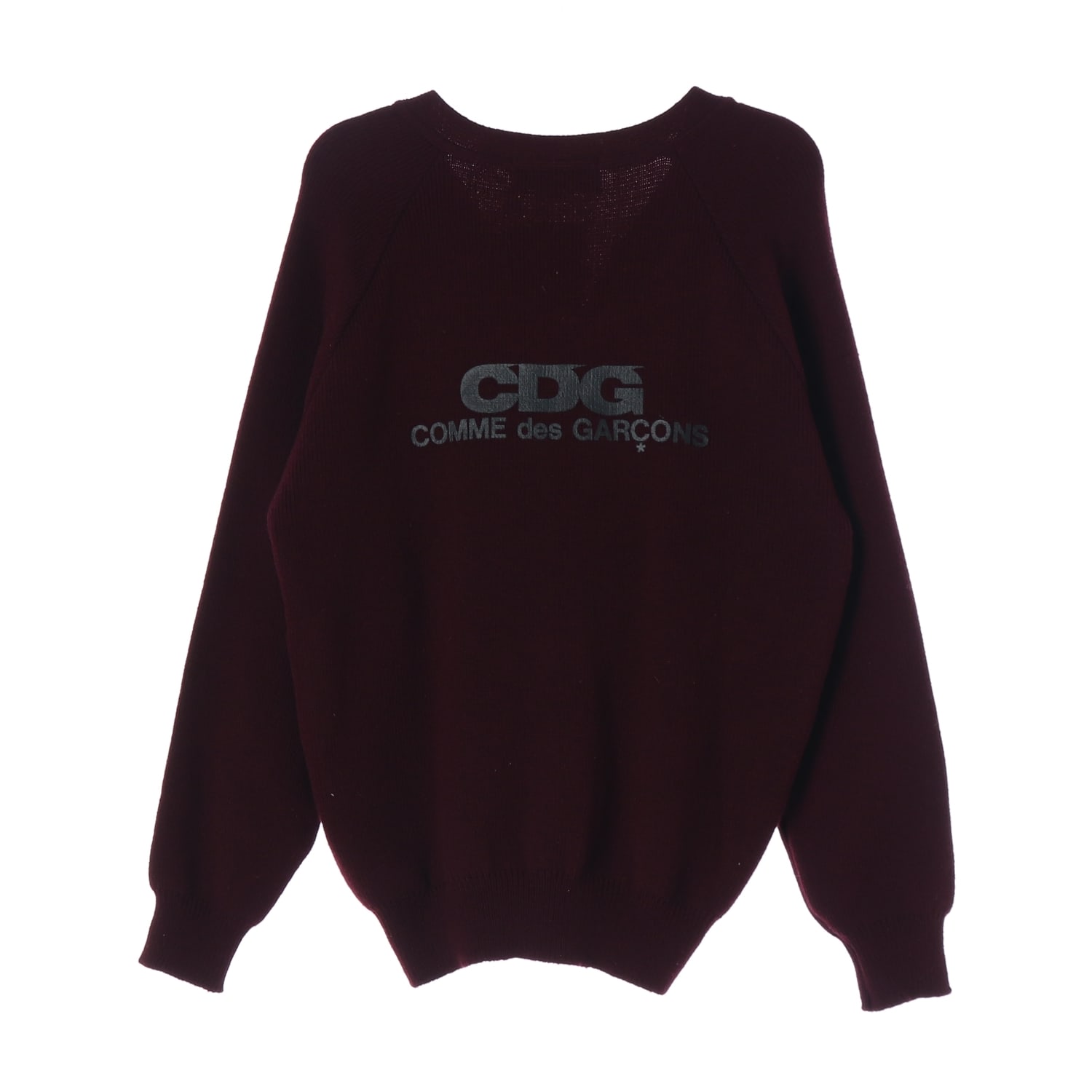 (새상품) 꼼데가르송 23FW CDG 백로고 브이넥 가디건 이미지 2