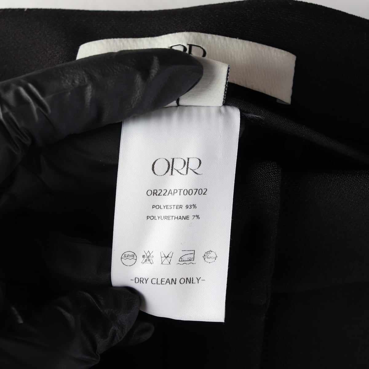 오르 ORR 22FW 세미 플레어핏 롱 슬랙스 팬츠 상세 이미지 4