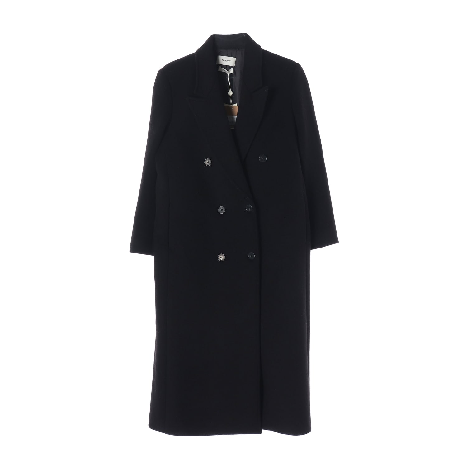 (새상품)글로니 24FW G클래식 울 롱 코트 블랙 이미지 1