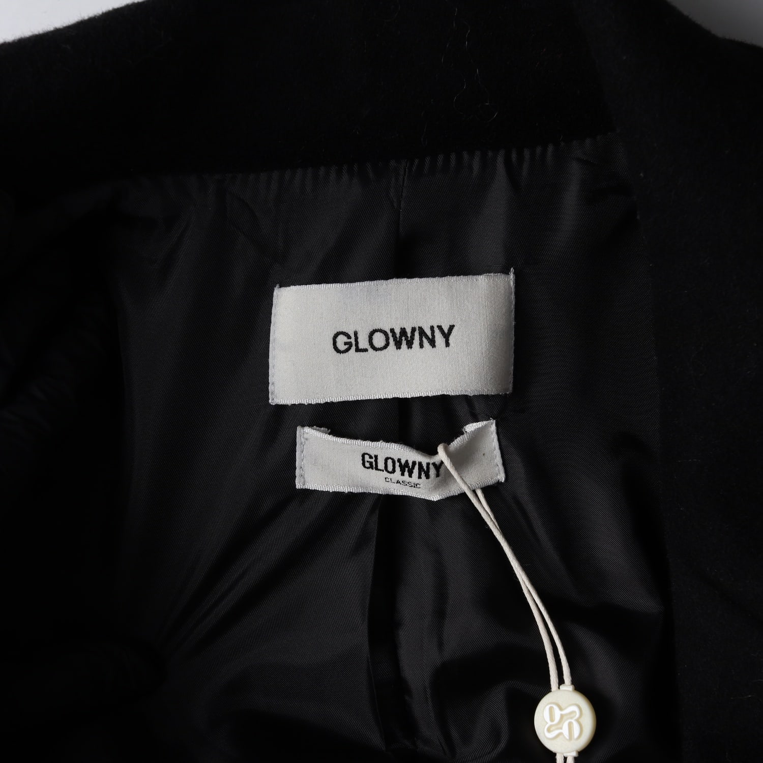(새상품)글로니 24FW G클래식 울 롱 코트 블랙 이미지 4