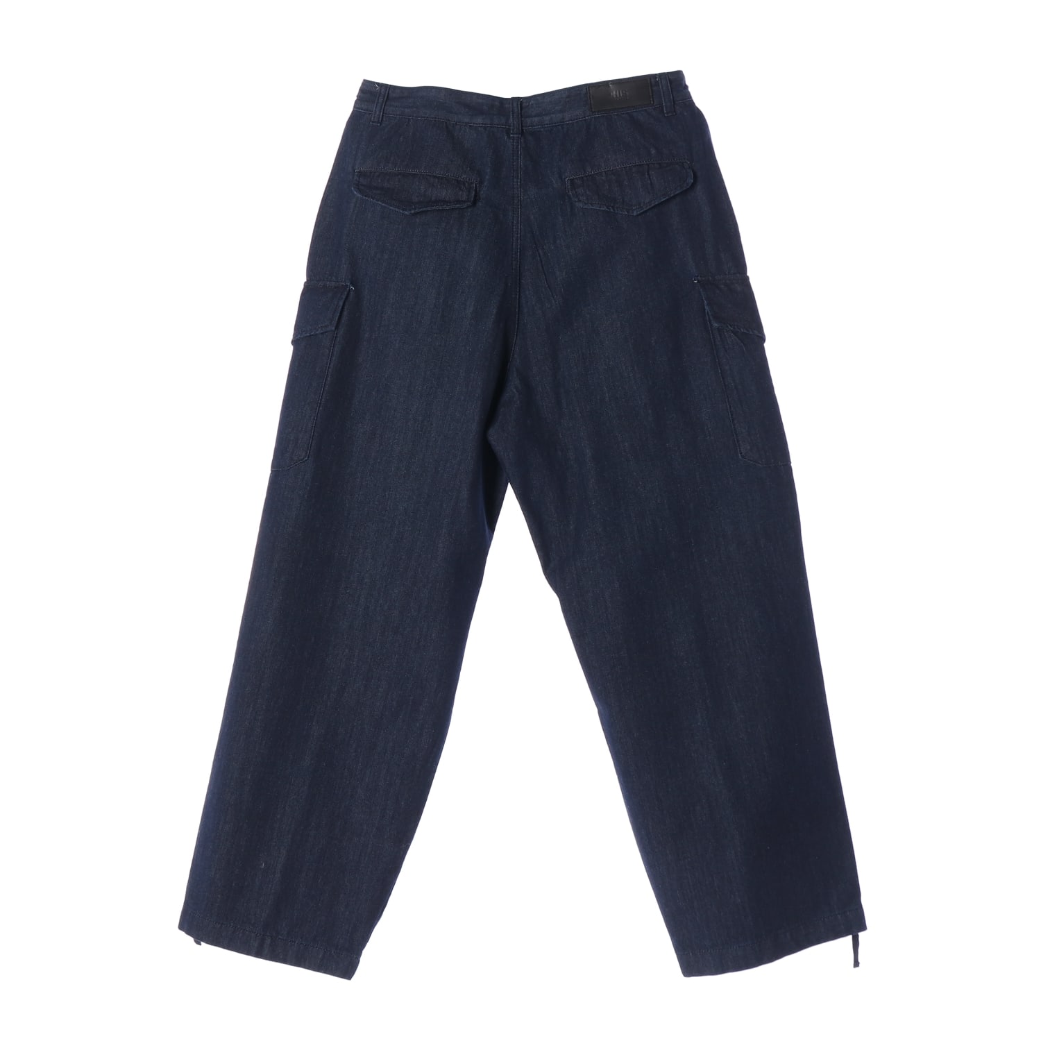 헤지스 23FW 진청 데님 스트링 카고 팬츠 청바지 L 이미지 2