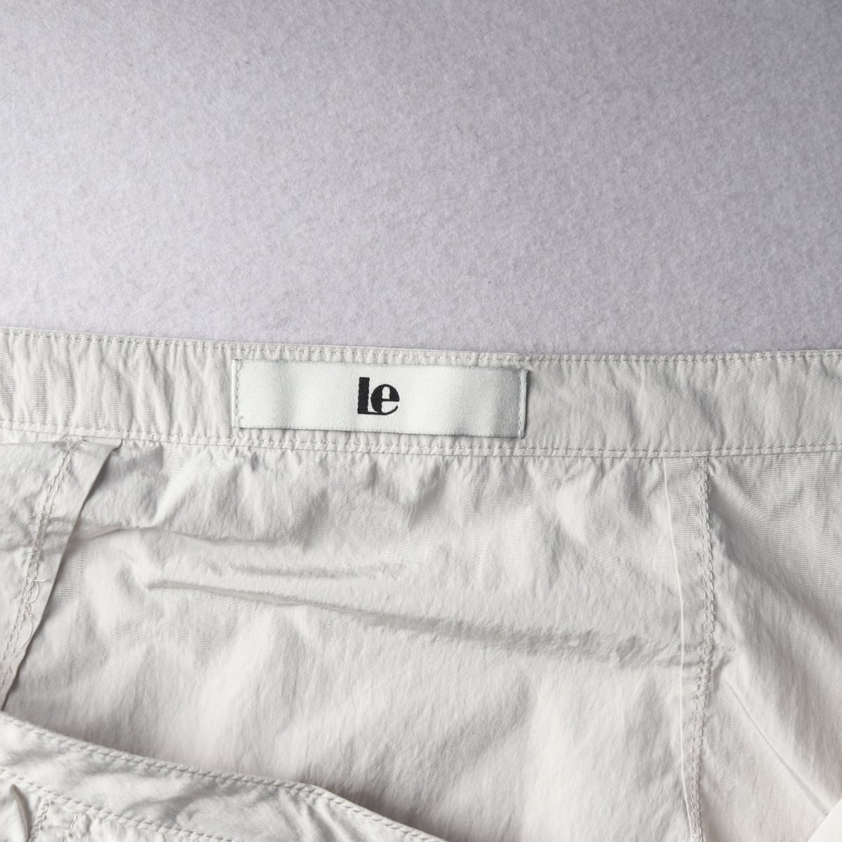 르 Le 24SS 나일론 레이어드 랩 미니 스커트 치마  상세 이미지 3