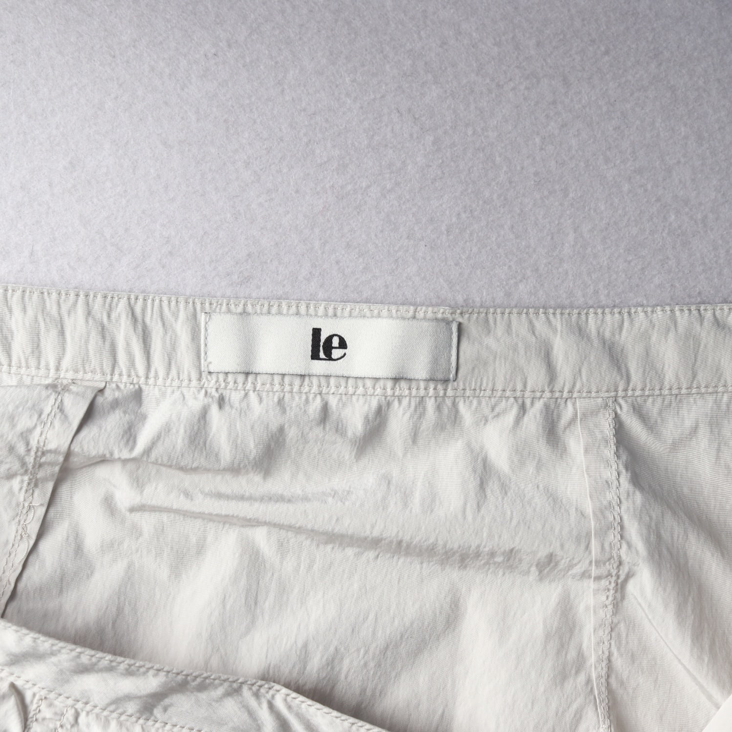 르 Le 24SS 나일론 레이어드 랩 미니 스커트 치마  이미지 3