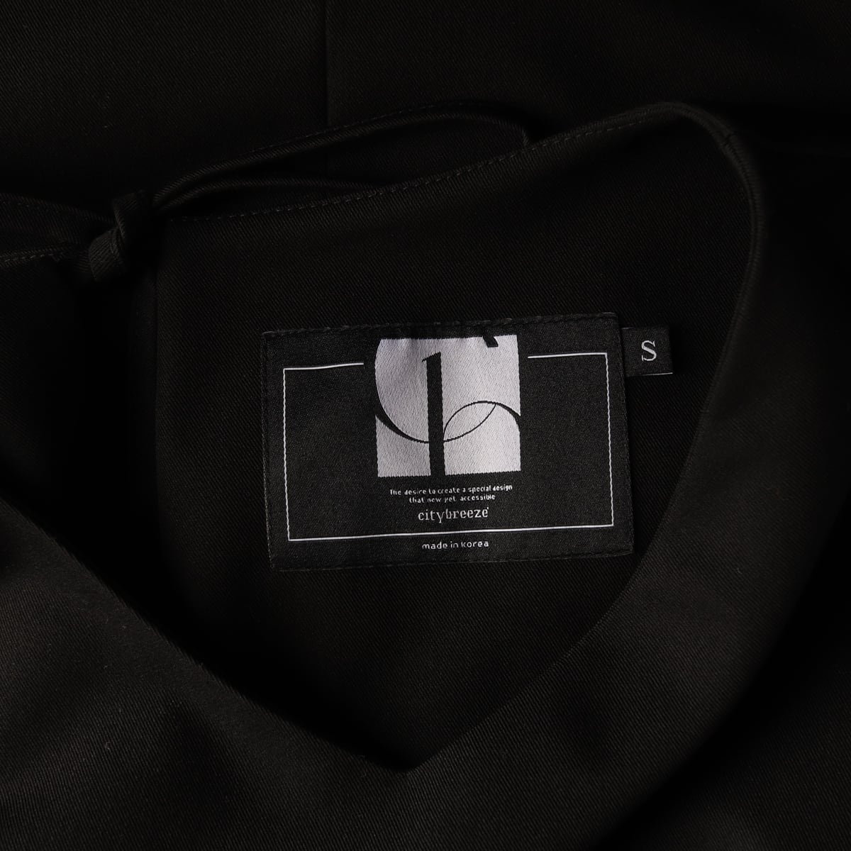 시티브리즈 21FW 백 리본 스트링 슬리브리스 롱 원피스 상세 이미지 3