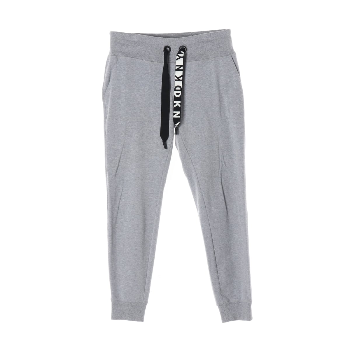 디케이엔와이 DKNY 로고 스트링 트레이닝 조거팬츠 그레이 상세 이미지 1