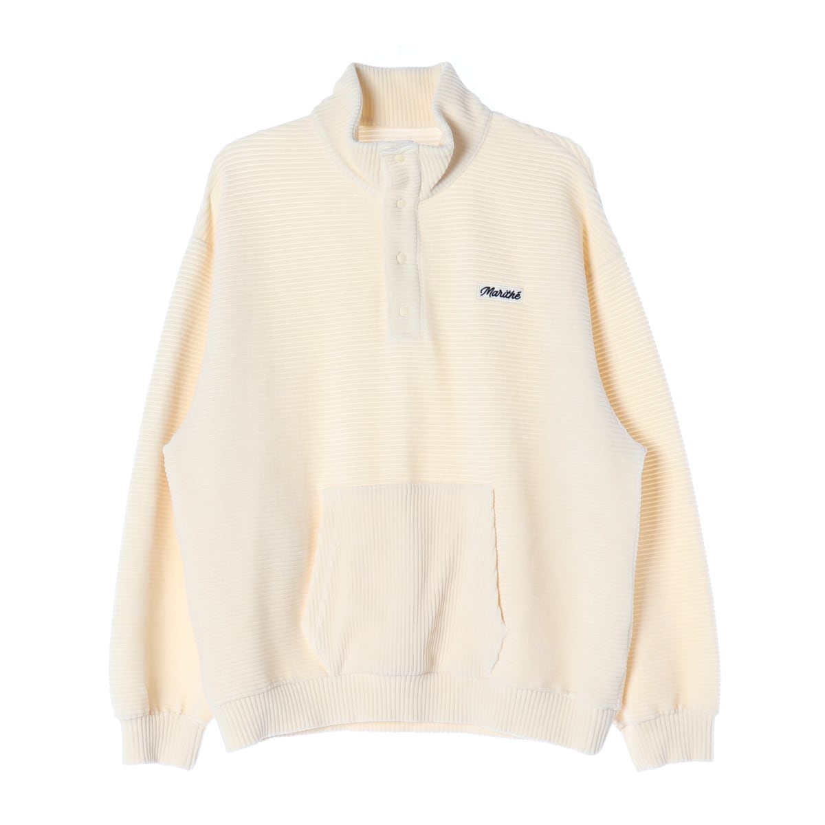마리떼 프랑소와 저버 22FW 코튼 블렌드 하프집업 맨투맨 상세 이미지 1