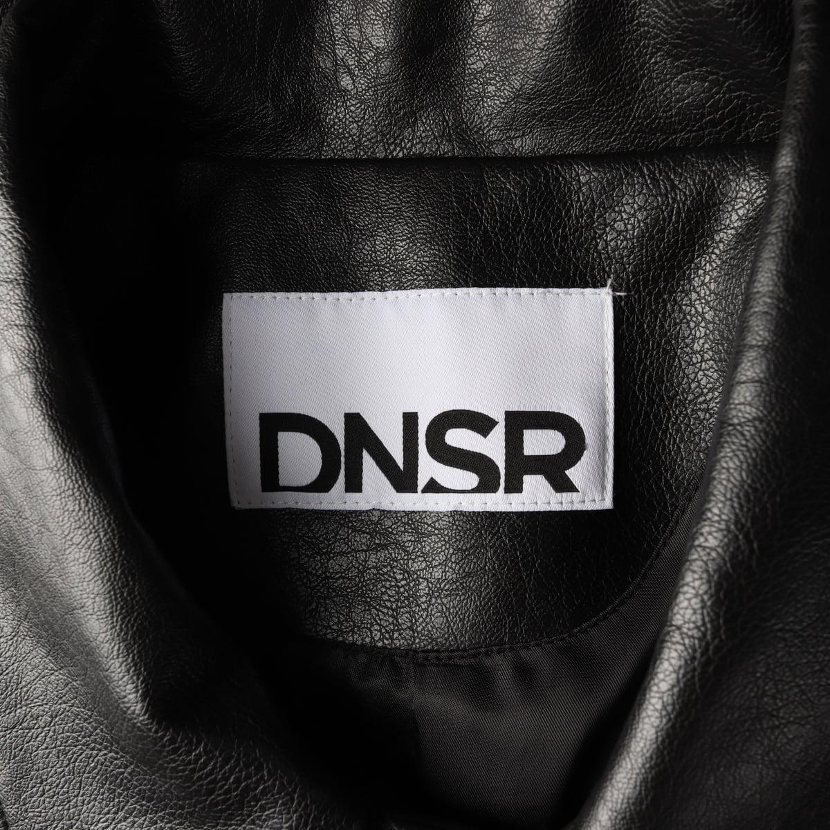 디앤에스알 DNSR 클래시 워크 레더 자켓 블랙  상세 이미지 4