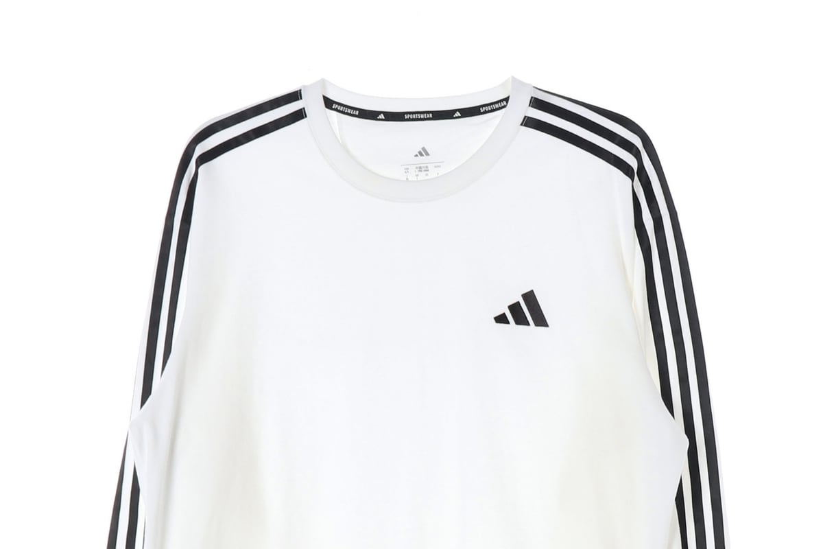 아디다스 25FW 3 스트라이프 롱슬리브 티셔츠 상세 이미지 3