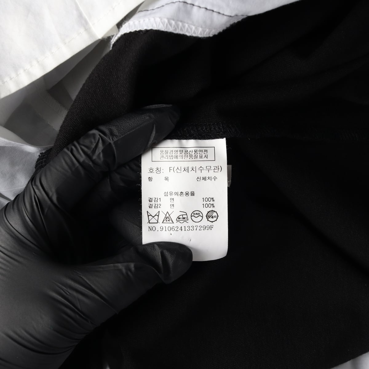 톰보이 백 리본 타이 레이어드 반팔 롱 원피스 상세 이미지 7