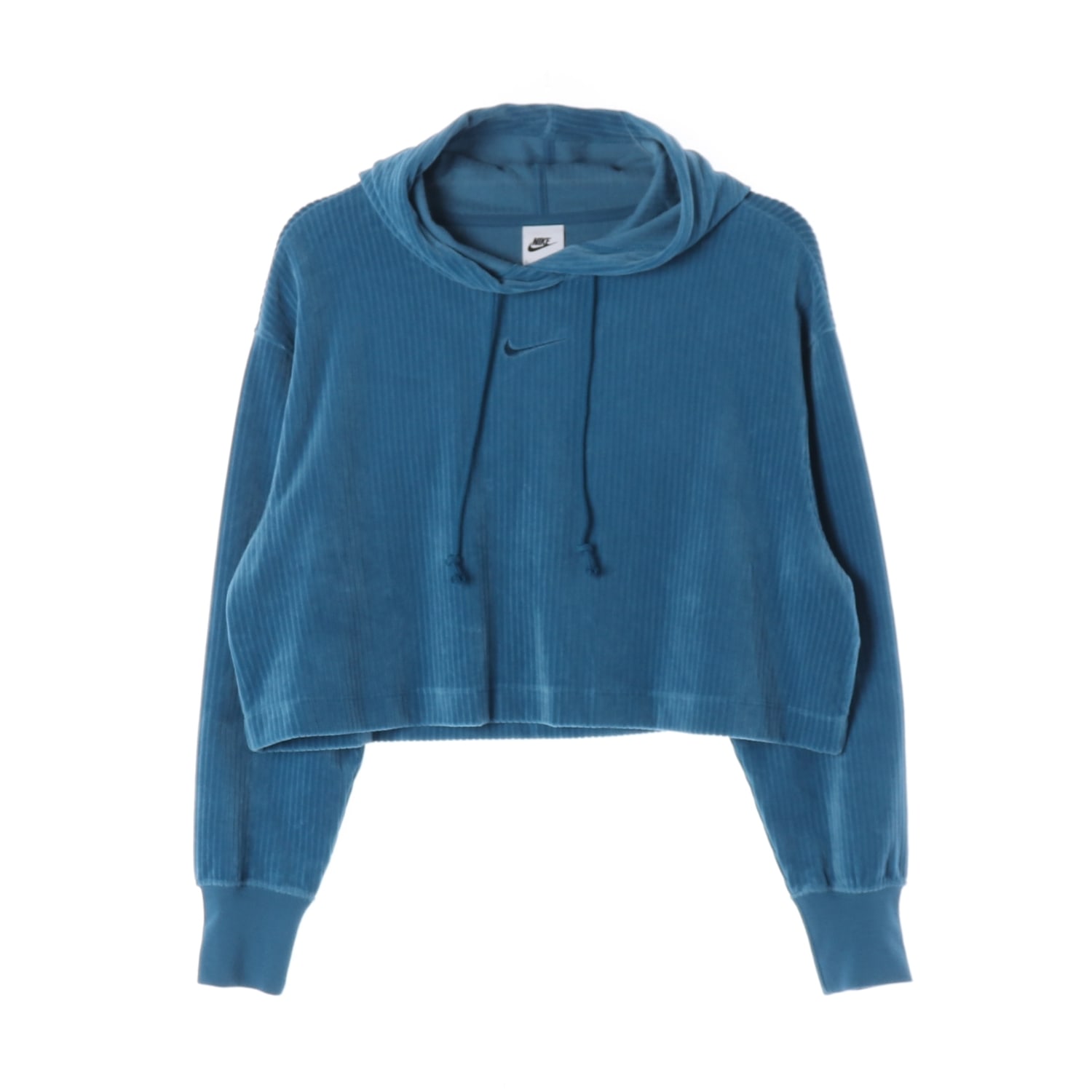 나이키 23FW 코듀로이 크롭 후드티 이미지 1