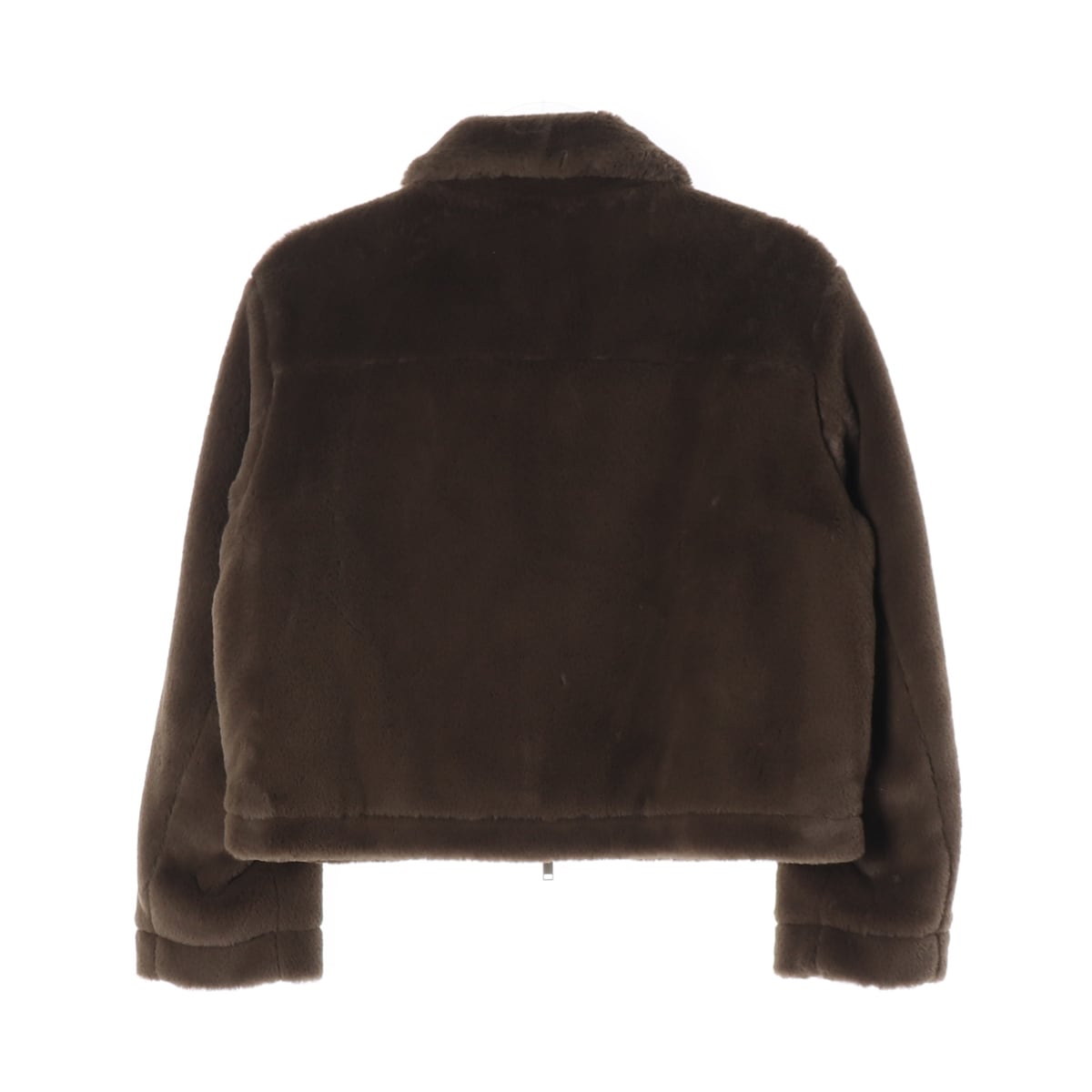 시티브리즈 22FW 에코 퍼 재킷 자켓 브라운 상세 이미지 3