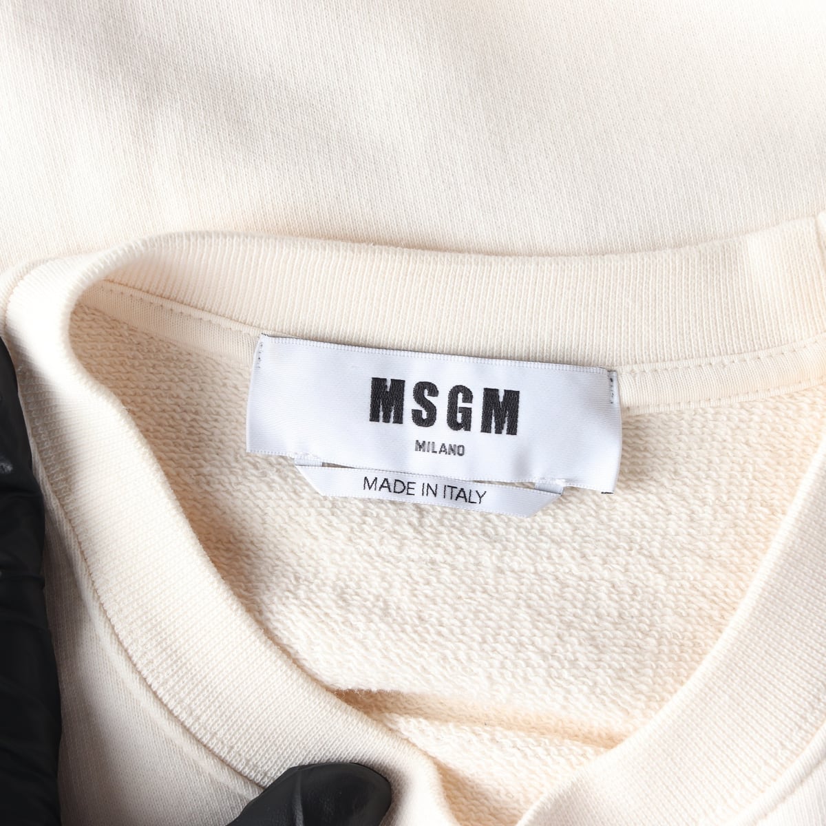 엠에스지엠 MSGM 라벤더 로고 프린트 맨투맨 상세 이미지 5