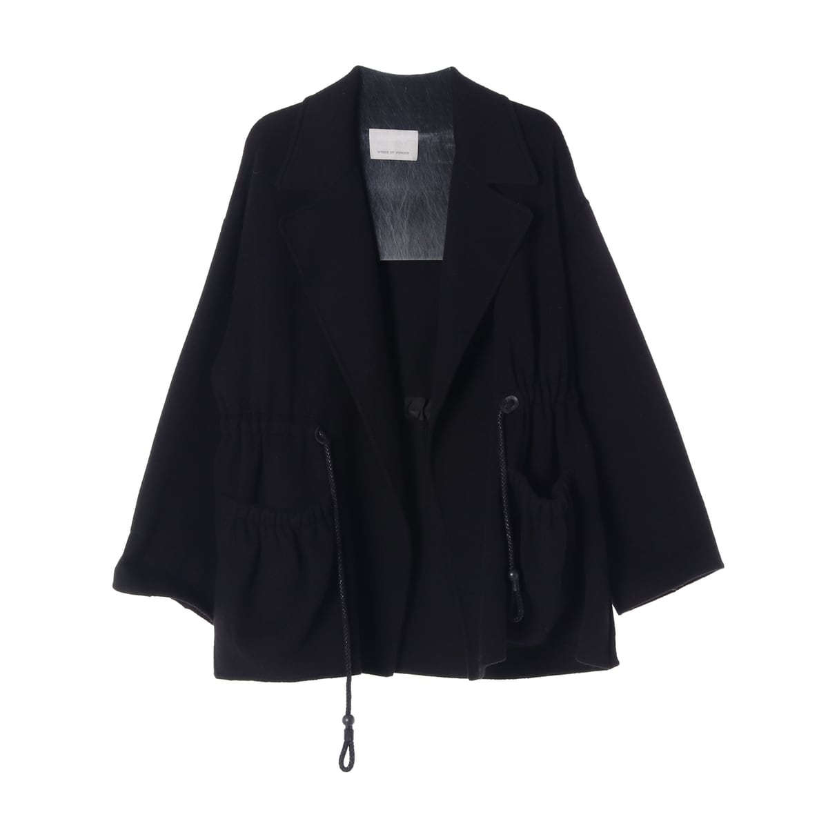 보브 VOV 21FW 울 블렌드 오버핏 스트링 재킷 코트 상세 이미지 1