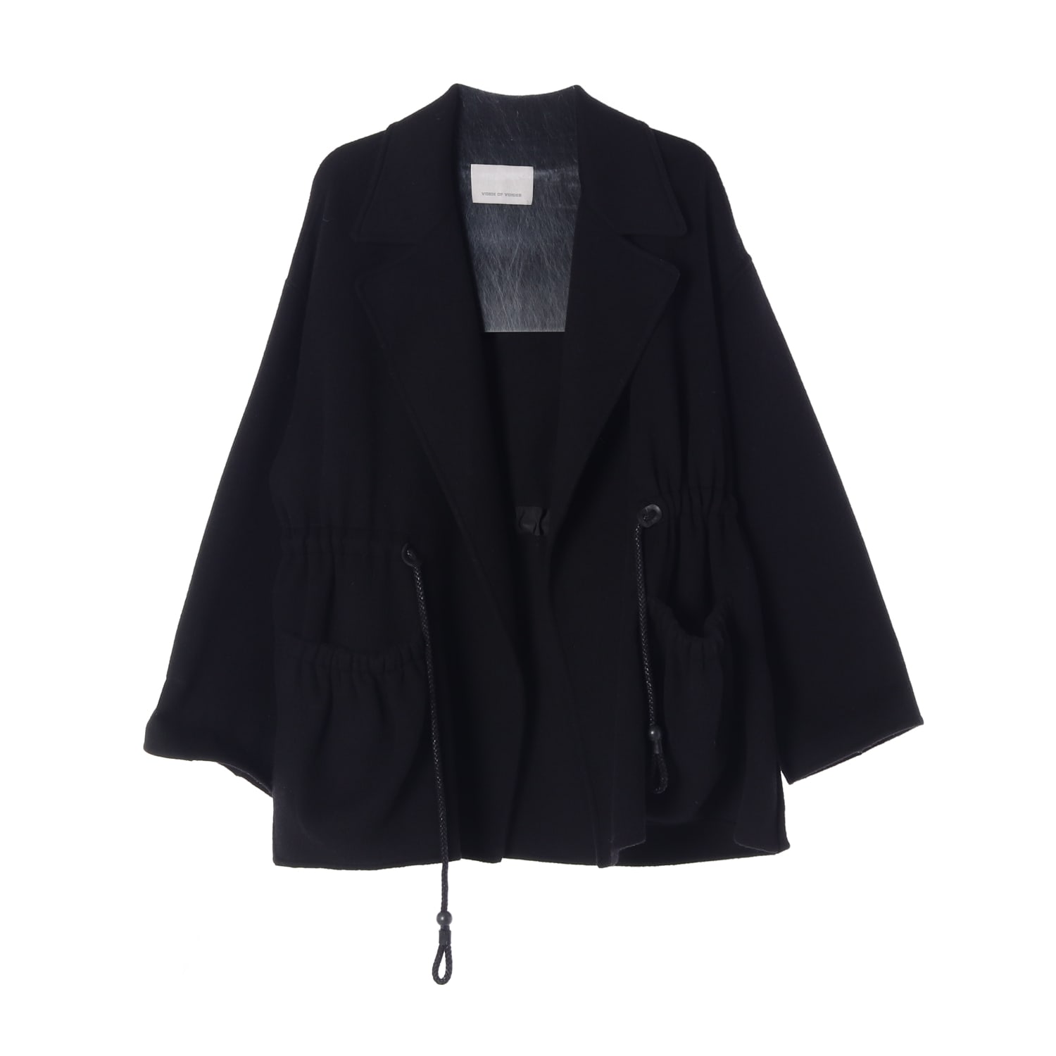 보브 VOV 21FW 울 블렌드 오버핏 스트링 재킷 코트 이미지 1