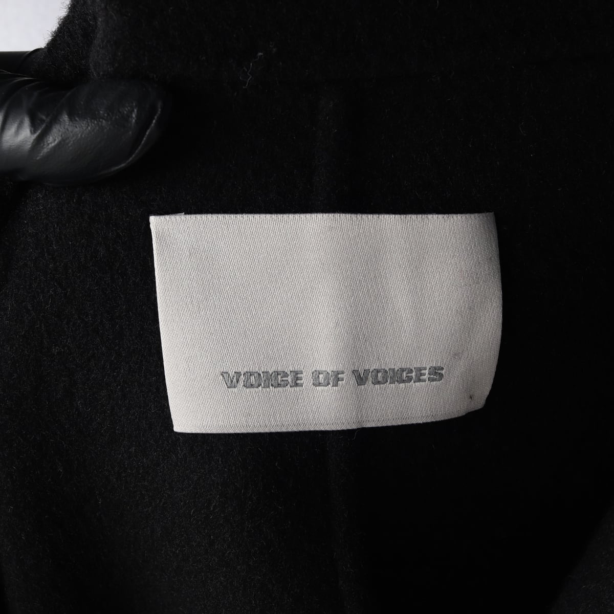 보브 VOV 21FW 울 블렌드 오버핏 스트링 재킷 코트 상세 이미지 3