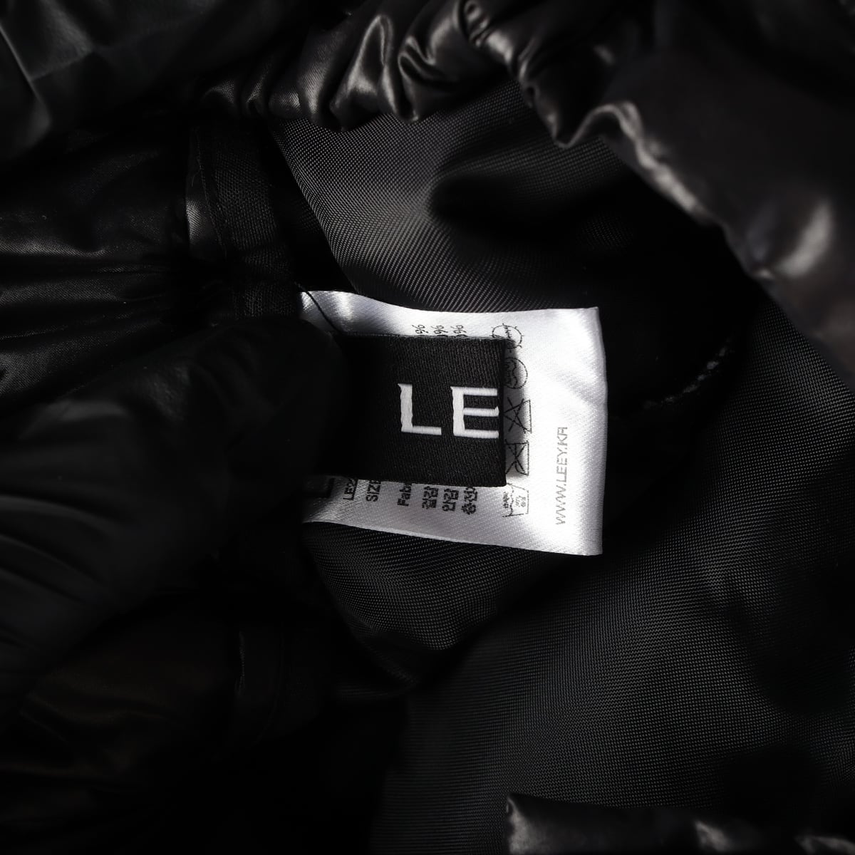 엘이이와이 LEEY 셔링 패디드 팬츠 패딩 바지 상세 이미지 3