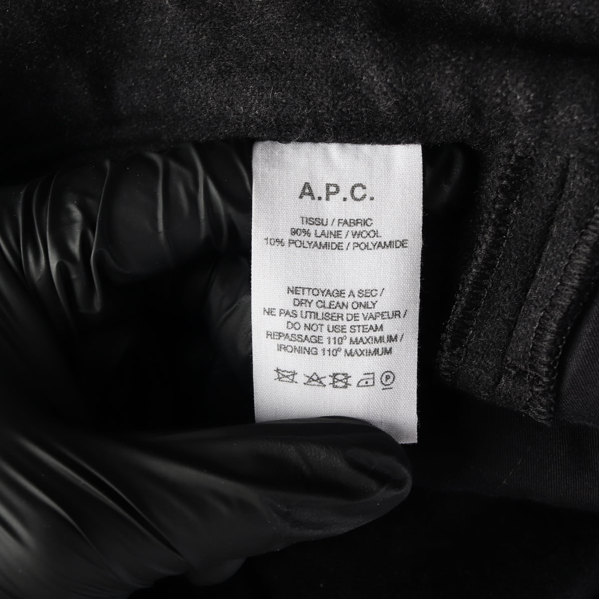 아페쎄 APC 울 90% 슬랙스 모직 팬츠 상세 이미지 4
