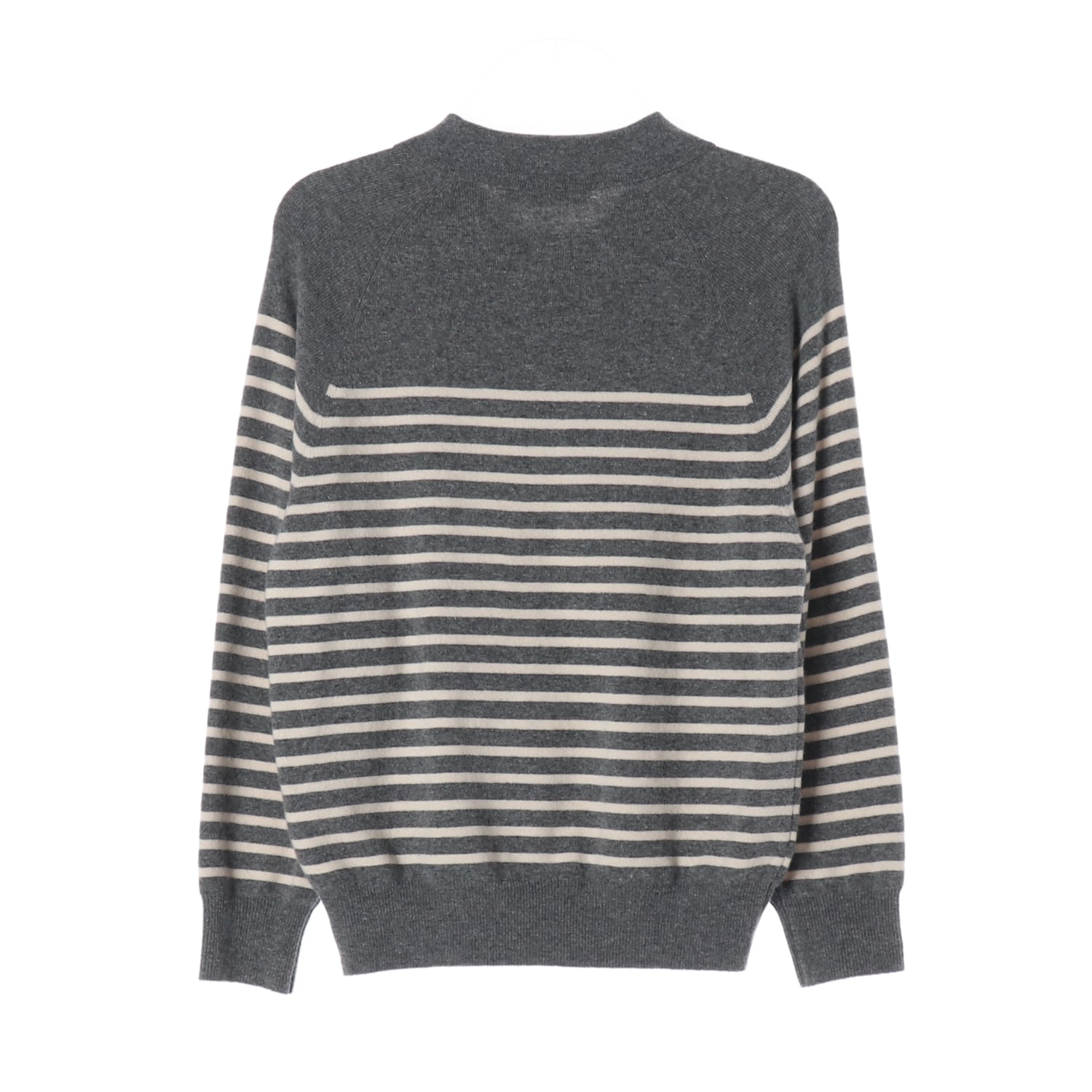 던스트 24SS 유니섹스 스트라이프 하프 집업 니트 스웨터 이미지 2
