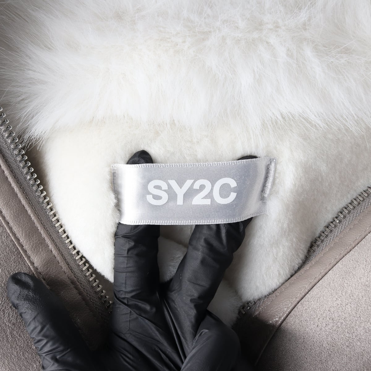  SY2C 에스와이투씨 23FW 퍼 팁 스웨이드 무스탕 상세 이미지 4