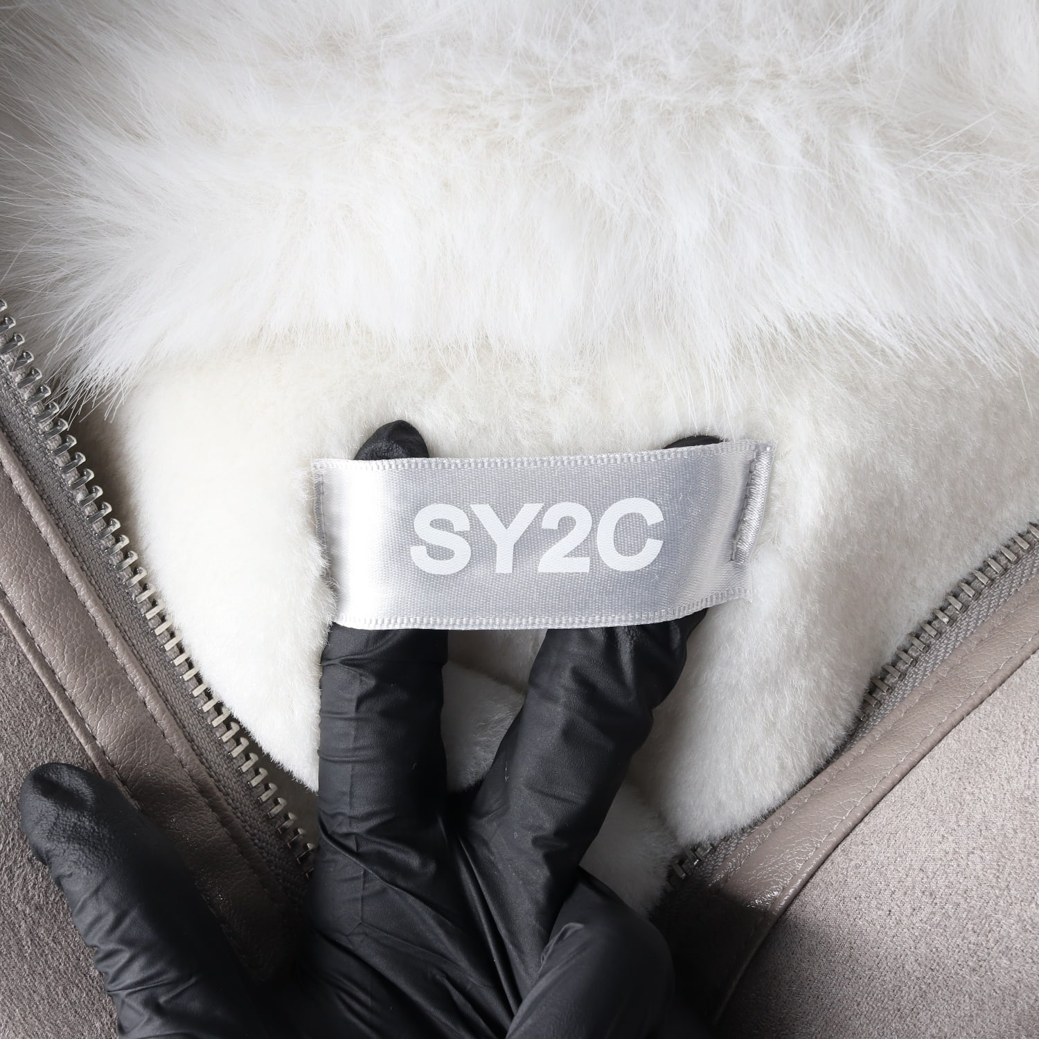  SY2C 에스와이투씨 23FW 퍼 팁 스웨이드 무스탕 이미지 4