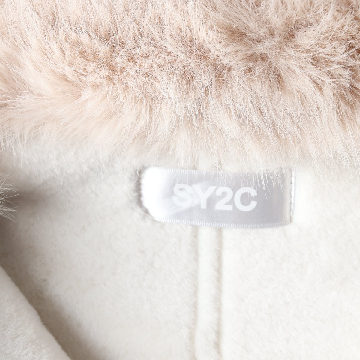 (새상품) SY2C 에스와이투씨 23FW 퍼 팁 스웨이드 무스탕 상세 이미지 4