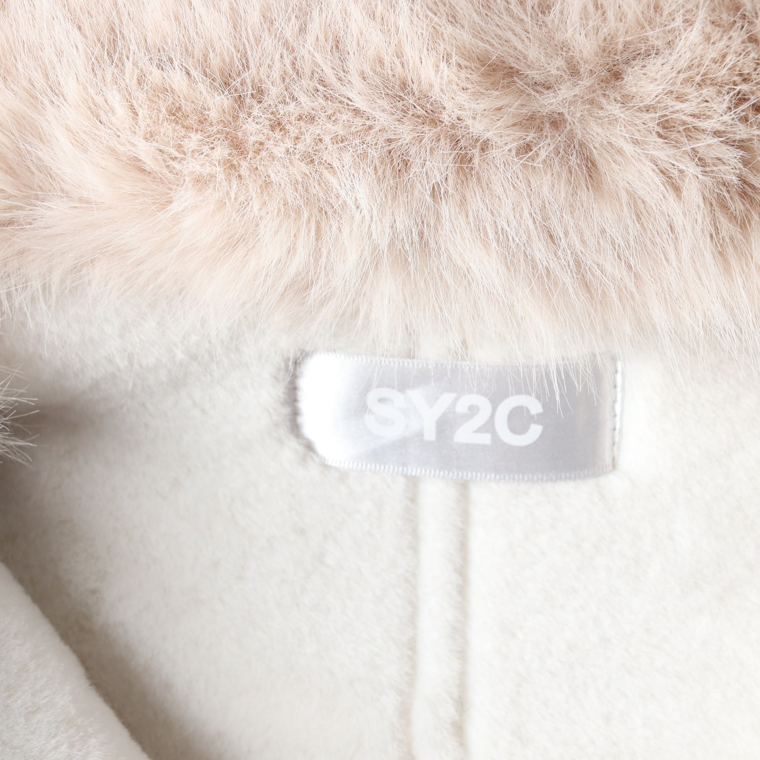 (새상품) SY2C 에스와이투씨 23FW 퍼 팁 스웨이드 무스탕 이미지 4