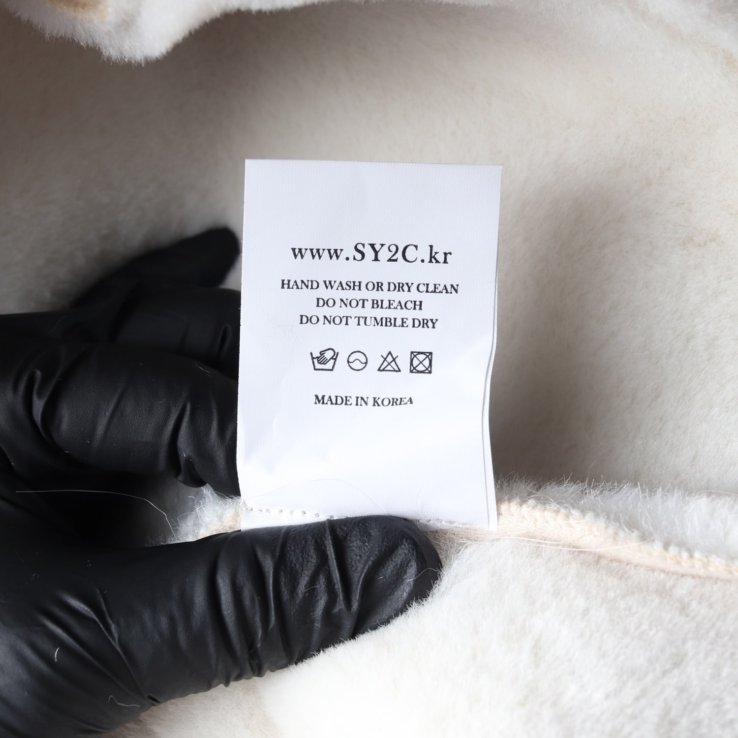 (새상품) SY2C 에스와이투씨 23FW 퍼 팁 스웨이드 무스탕 이미지 6