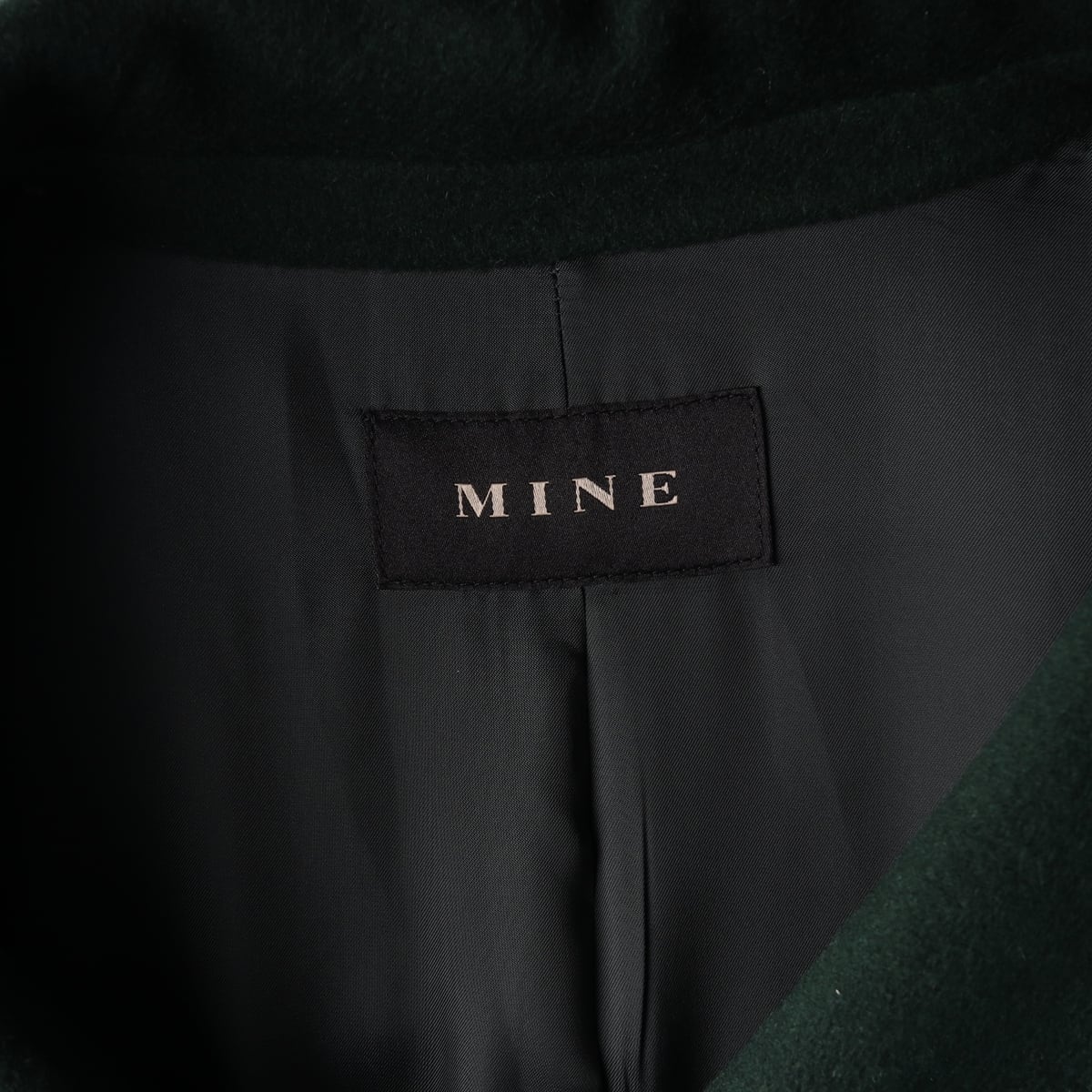 마인 22FW 울 캐시미어 더블 버튼 롱 코트 상세 이미지 4
