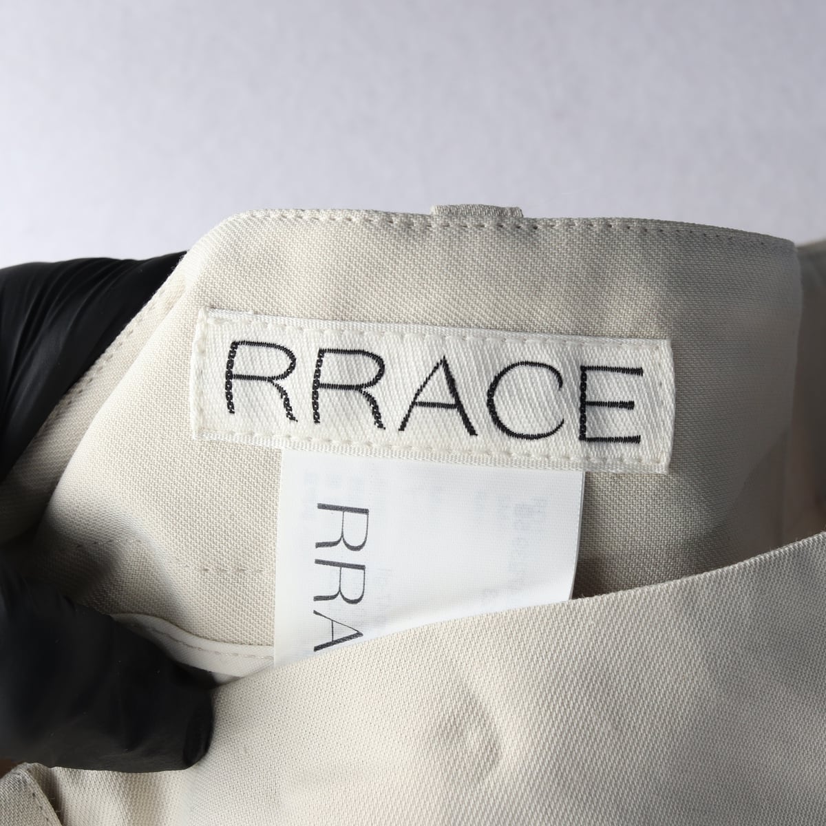 레이스 RRACE 레이온 코튼 혼방 랩 스커트 상세 이미지 3