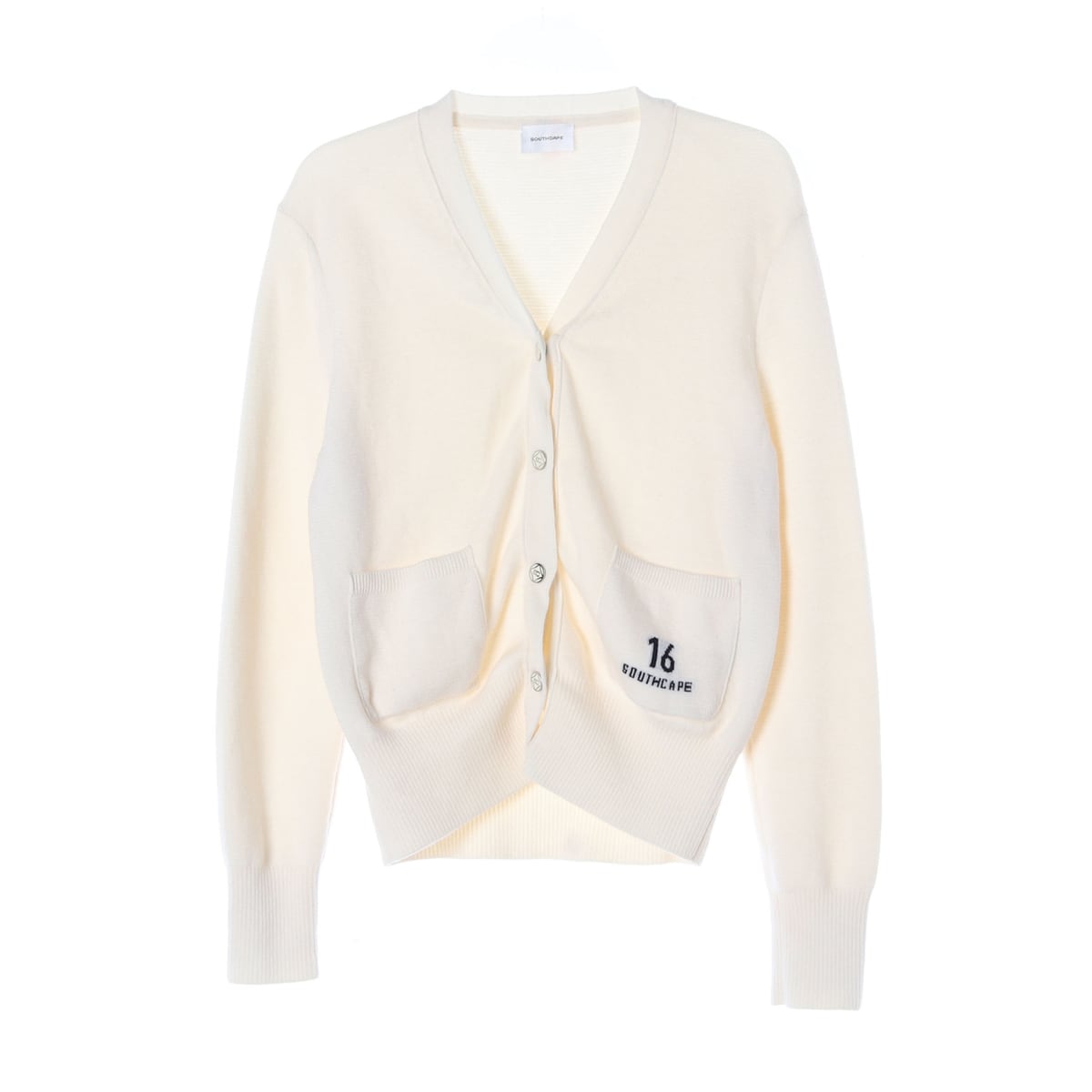 사우스케이프 25SS 16 로고 자수 가디건 상세 이미지 1