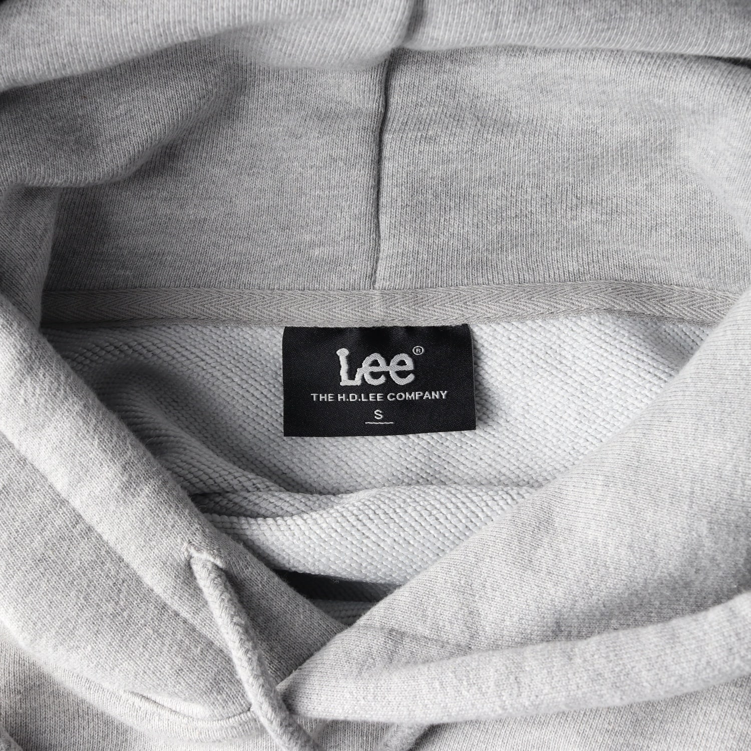 리 Lee 그린 부클 로고 후드티 후디  이미지 3