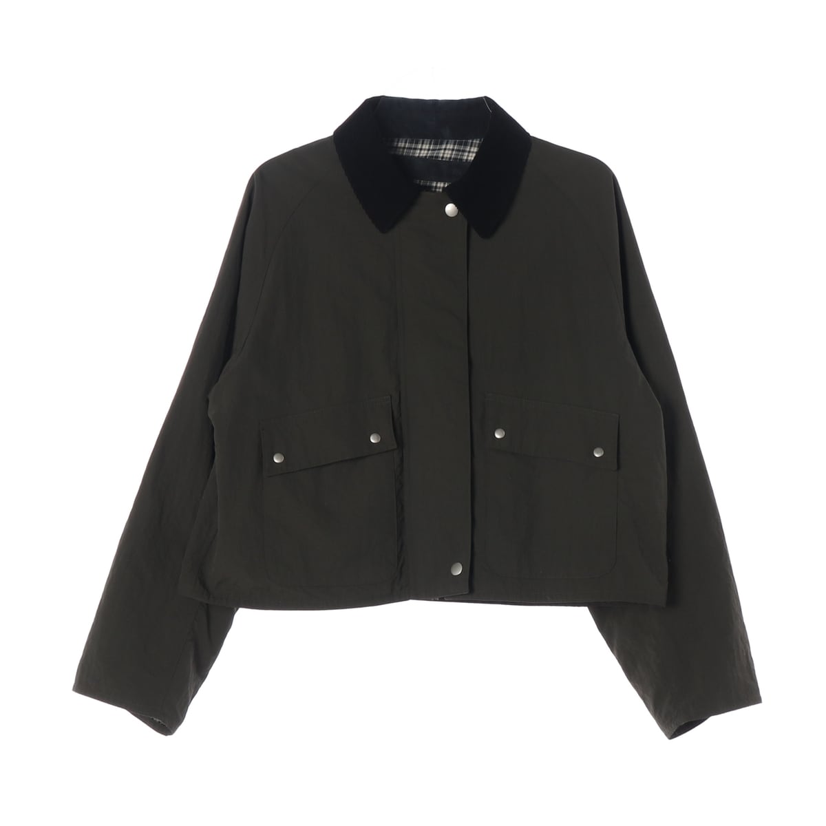 플랙 24FW 코듀로이 크롭 워크 자켓 재킷 상세 이미지 1
