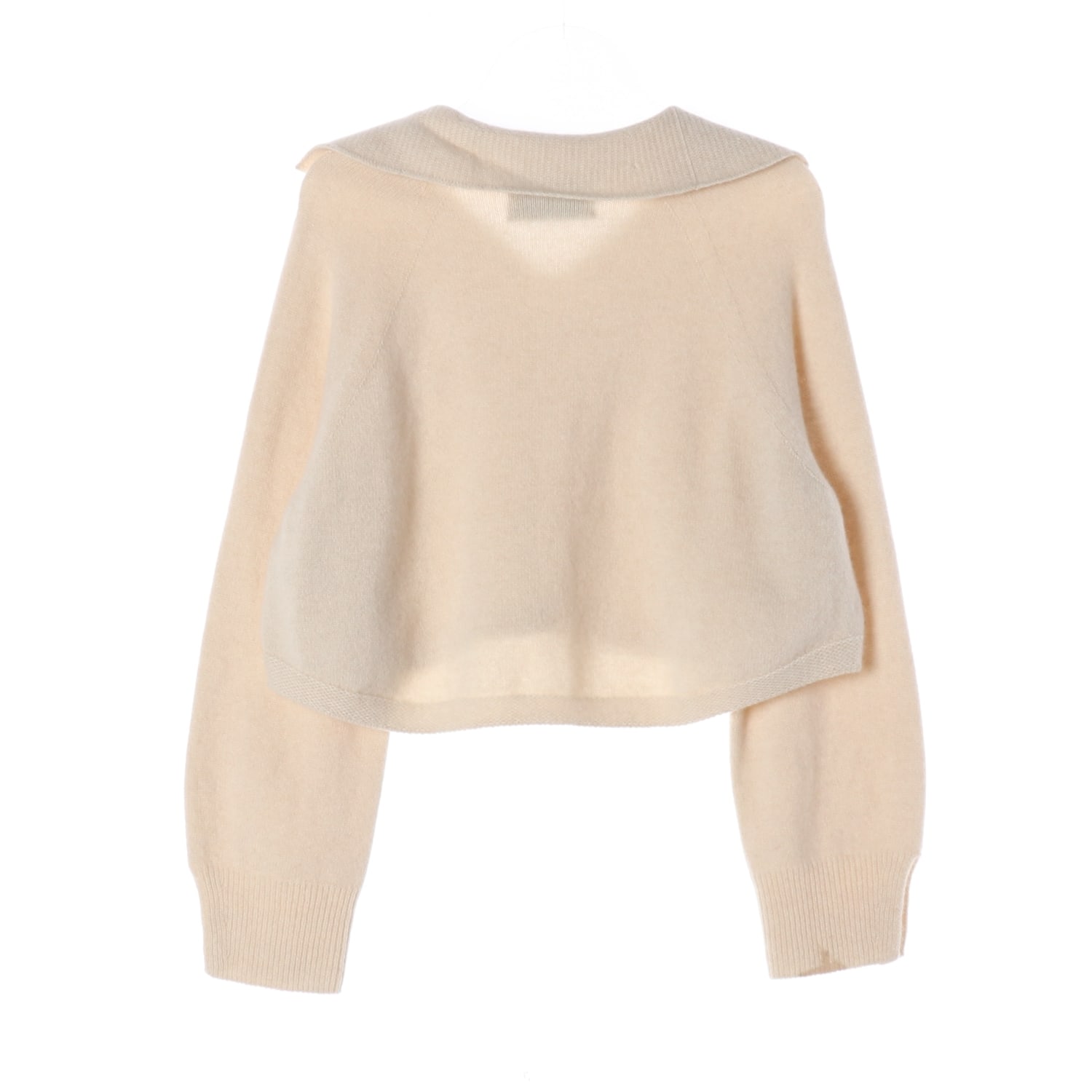 타임 23FW 캐시미어 100% 크롭 카라 니트 스웨터 이미지 2