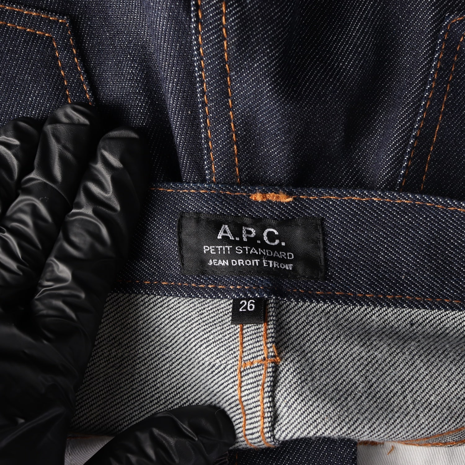 아페쎄 APC 프티 슬림 스트레이트핏 데님 팬츠 생지 청바지 이미지 6