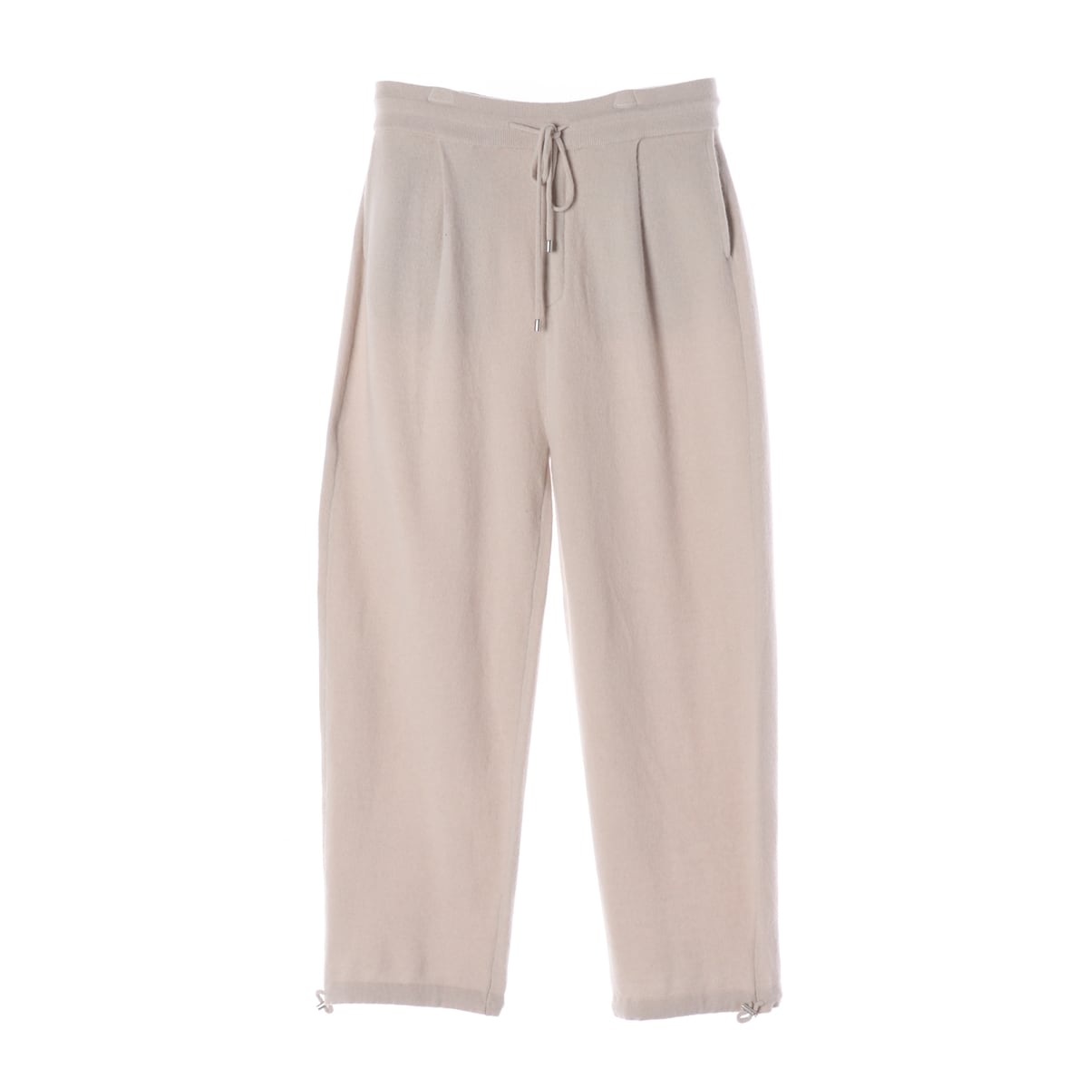 (새상품) 우마뭉 23FW 울 100% Pure saxon wool  핀턱 니트 팬츠 바지  상세 이미지 1
