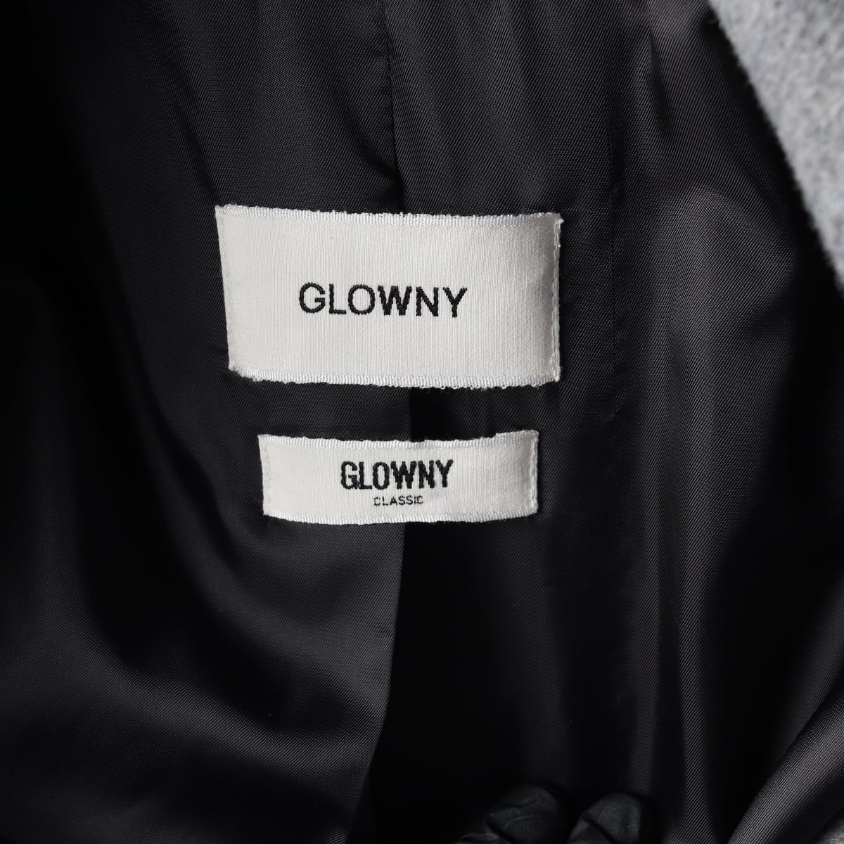 (새상품) 글로니 24FW 클래식 울 롱 코트 그레이 상세 이미지 3
