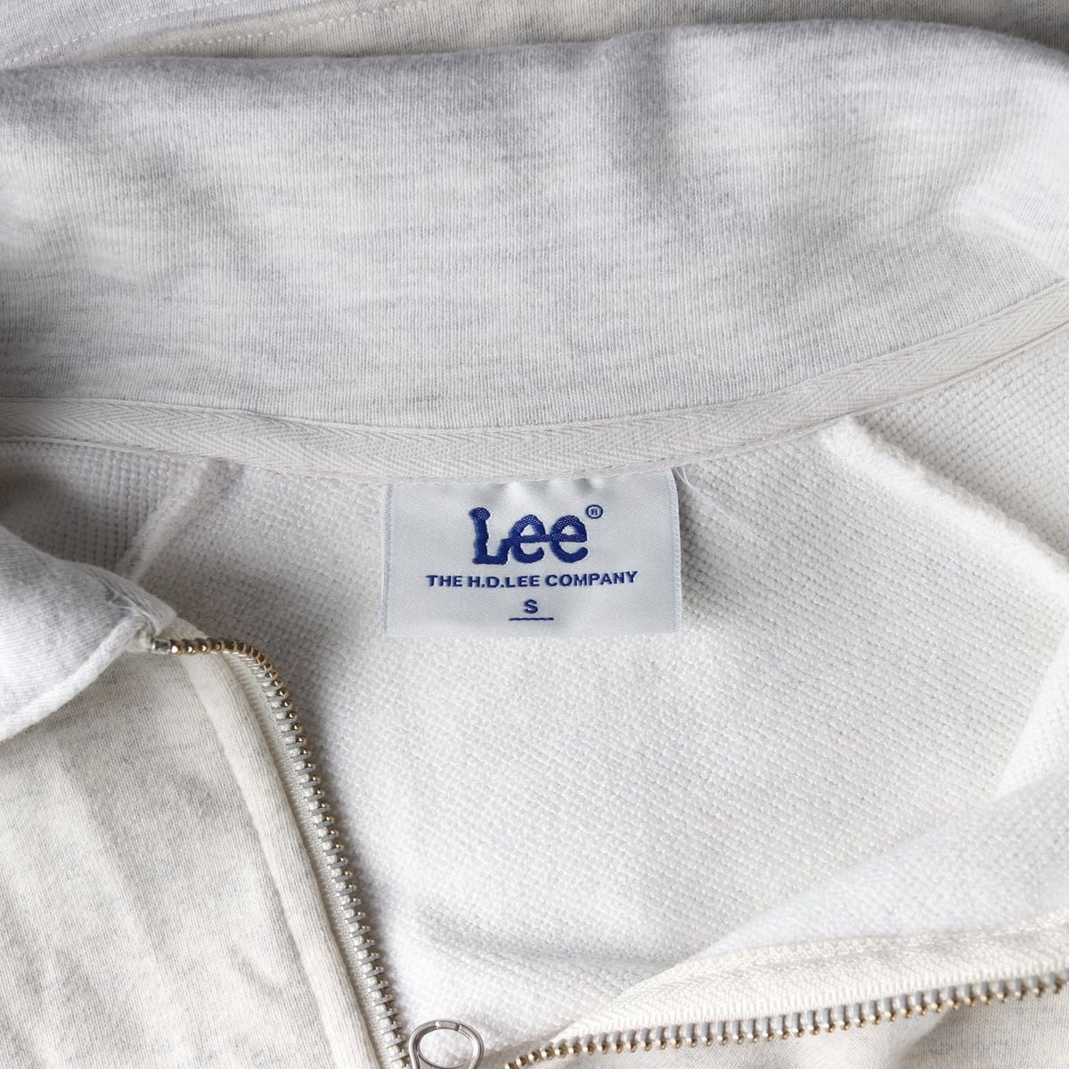 리 LEE 럭비 스트라이프 하프집업 맨투맨 상세 이미지 3