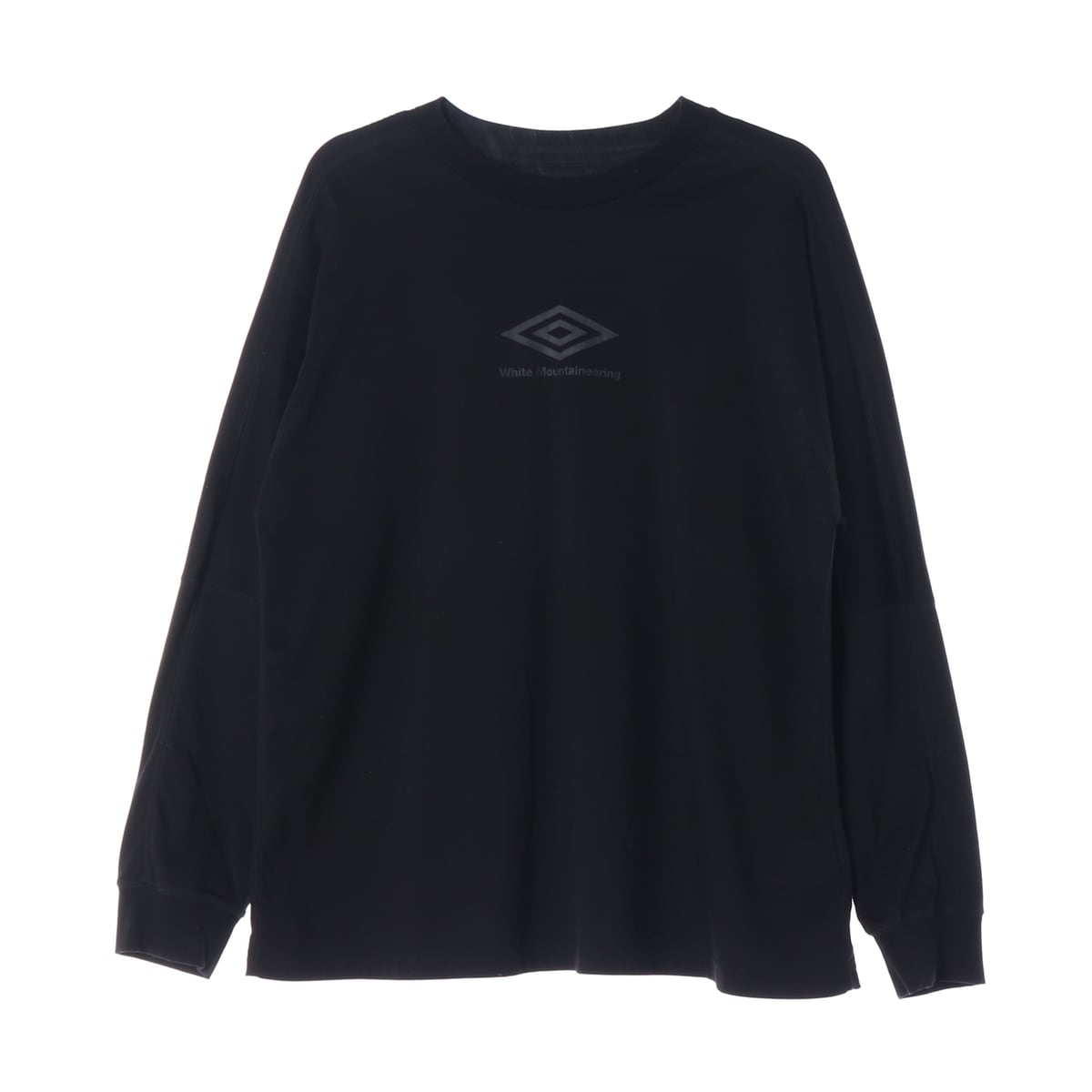 엄브로 x 화이트 마운티니어링 25SS 로고 프린트 긴팔 티셔츠 상세 이미지 1