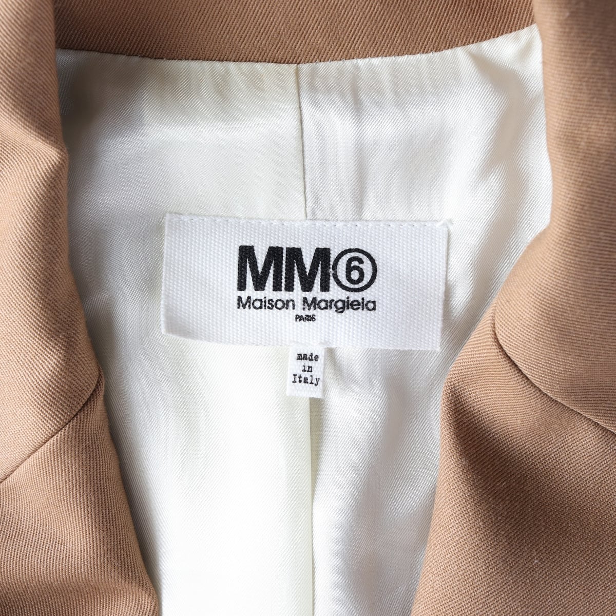 MM6 메종 마르지엘라 더블 브레스트 블레이저 재킷 상세 이미지 3