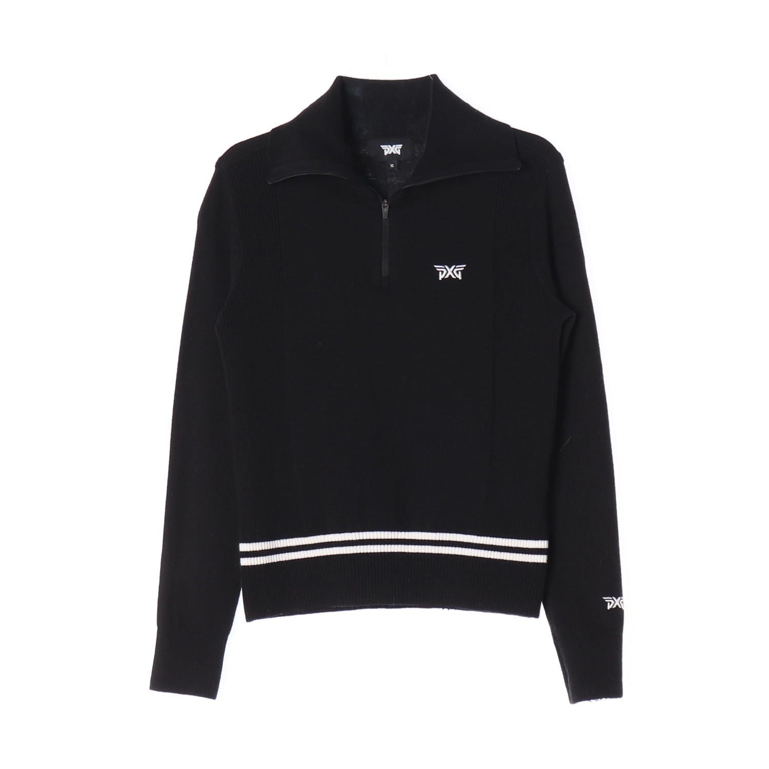 피엑스지 PXG 24FW 골프 하프집업 와이트 카라 니트 스웨터 이미지 1