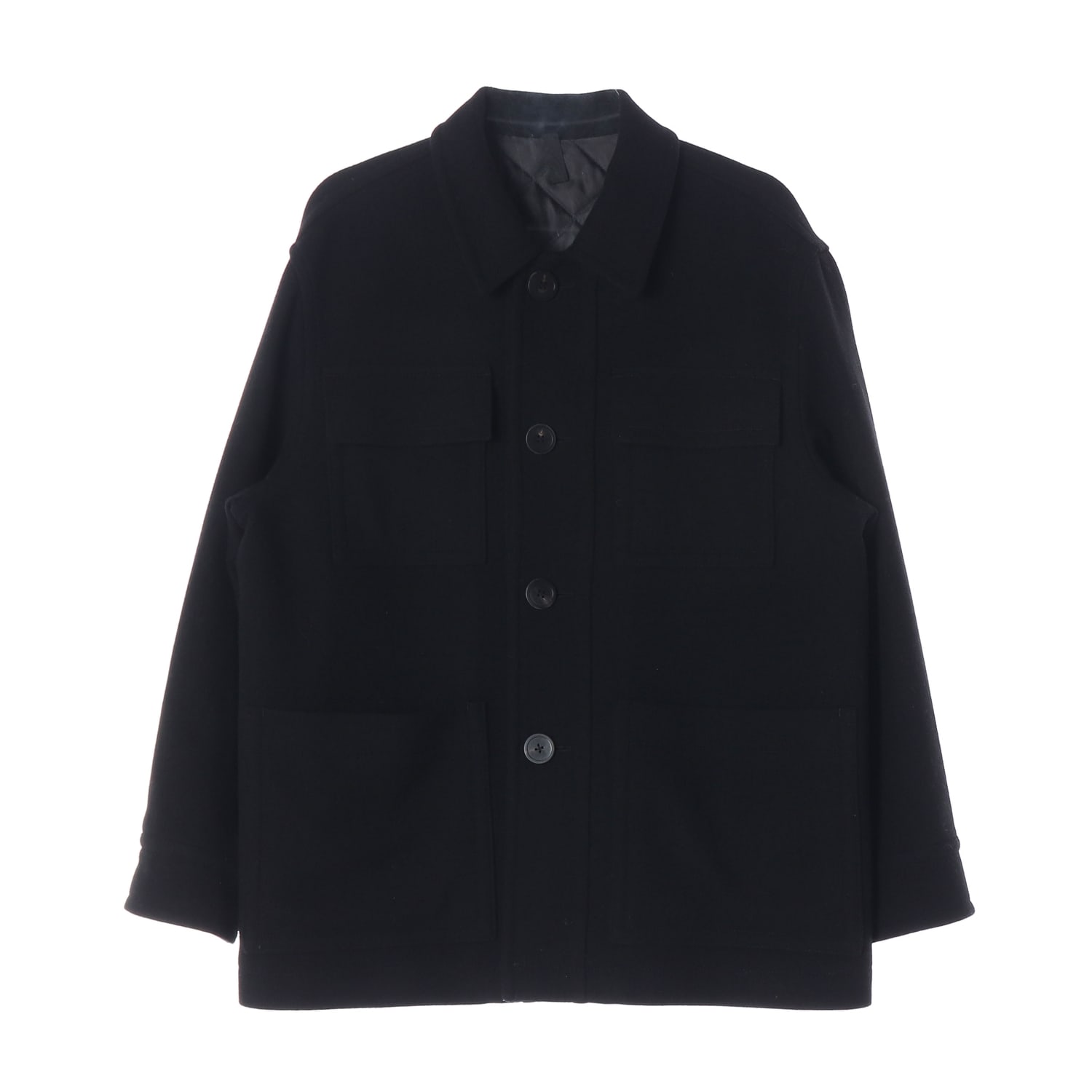 커스텀멜로우 22FW 울 블렌드 코트 재킷 이미지 1
