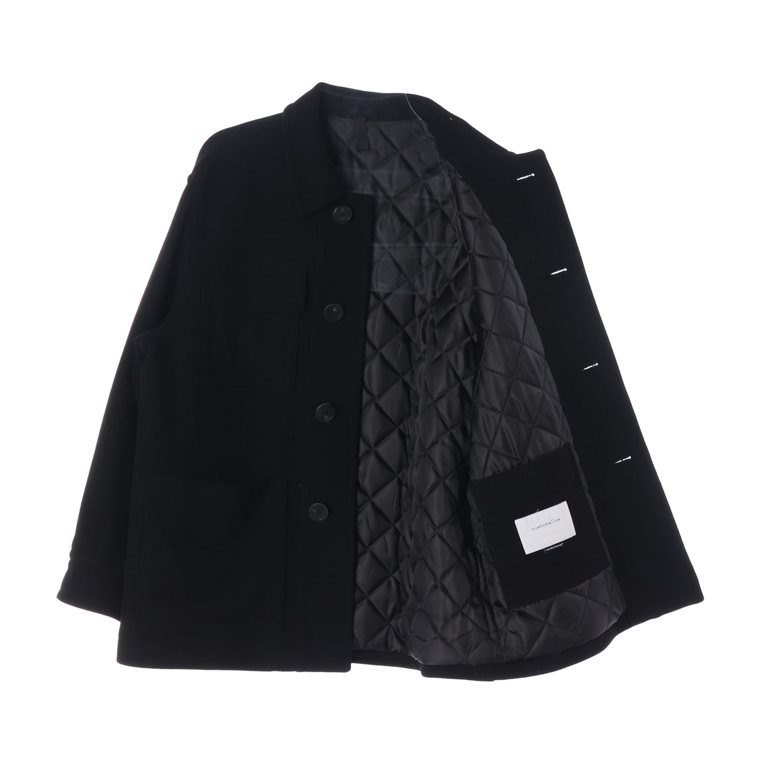 커스텀멜로우 22FW 울 블렌드 코트 재킷 이미지 2