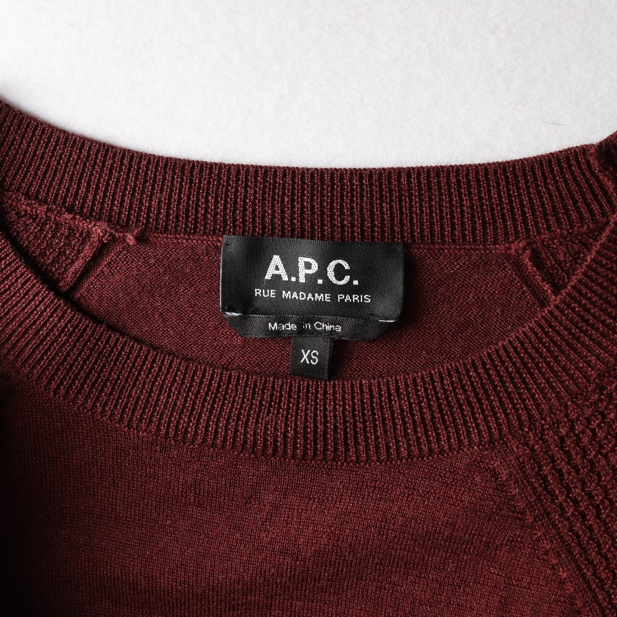 아페쎄 APC 울 라운드 니트 스웨터 상세 이미지 3