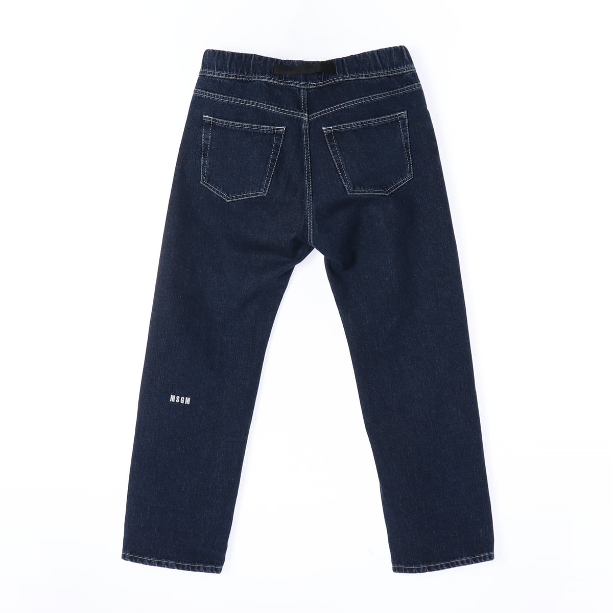 엠에스지엠 MSGM 로고 프린팅 벨트 밴딩 데님 팬츠 청바지  상세 이미지 2