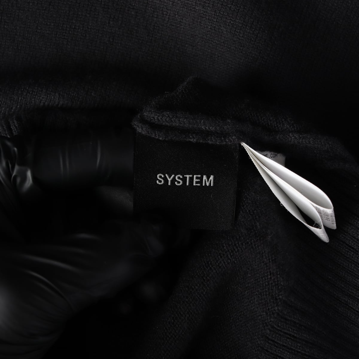 시스템 21FW 울 블렌드 니트 스웨터 상세 이미지 3