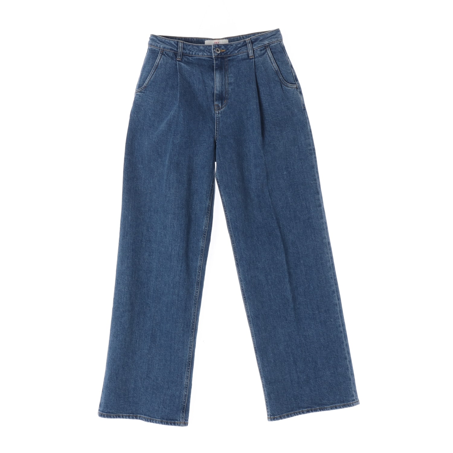 (새상품) 플랙 22FW 와이드 핀턱 청바지 데님 팬츠 이미지 1