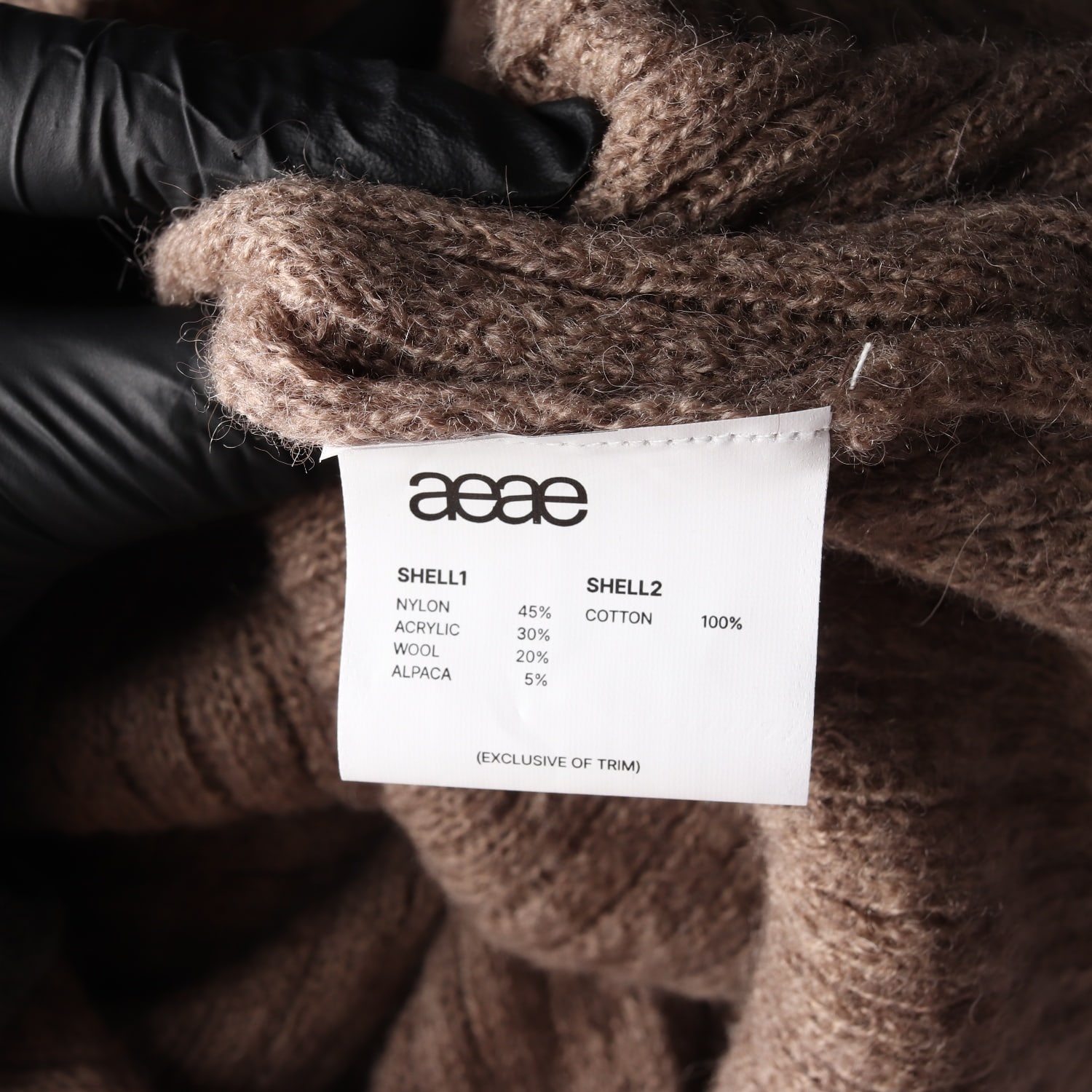 에이이에이이 aeae 25FW 시어 아플리케 니트 스웨터 이미지 4